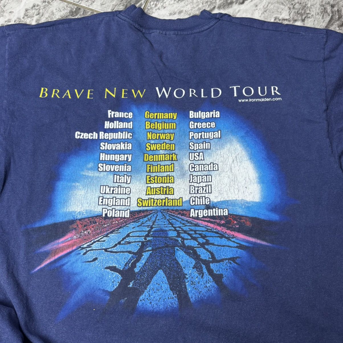 Band Tees × Iron Maiden × Vintage Iron Maiden T-Shirt 2000 vintage Size US L / EU 52-54 / 3 - 13 Thumbnail