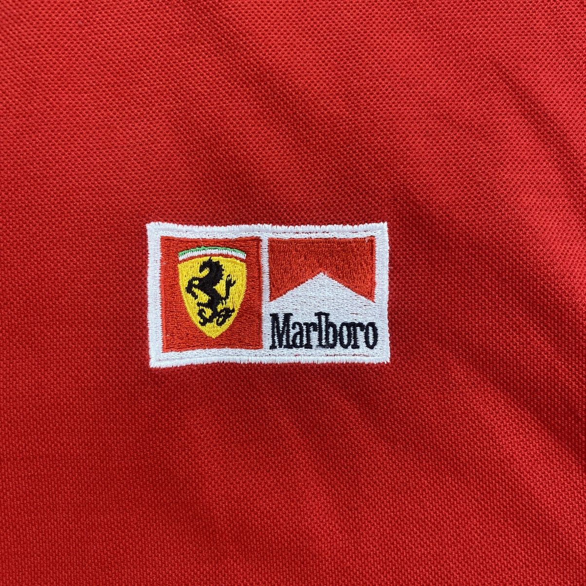 Ferrari 1999s Vintage Ferrari F1 Racing Team Marlboro Polo Shirt Size US M / EU 48-50 / 2 - 8 Thumbnail