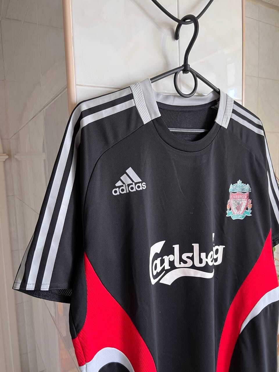 Adidas × Vintage Vintage Adidas Liverpool Soccer Jersey Tee T Shirt Size US M / EU 48-50 / 2 - 2 Thumbnail