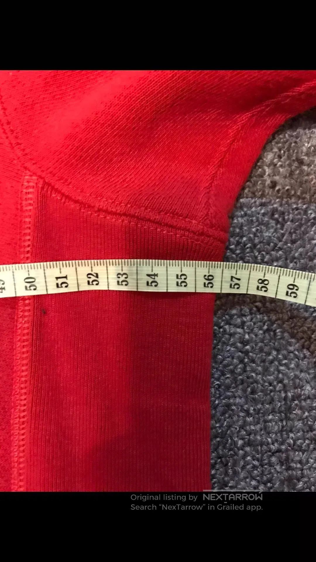 Gucci Red Hoodie with Drawstring and Kangaroo Pocket. Size US M / EU 48-50 / 2 - 8 Thumbnail