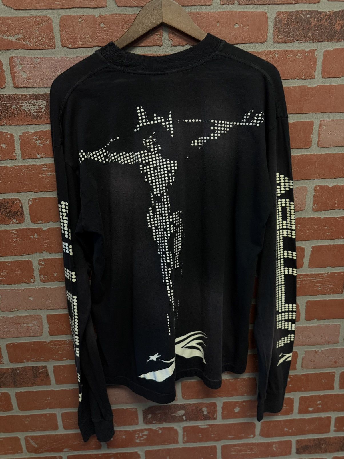 HELLSTAR Hellstar Long Sleeve Goal Tee Shirt Size M (NEW) Size US M / EU 48-50 / 2 - 7 Thumbnail