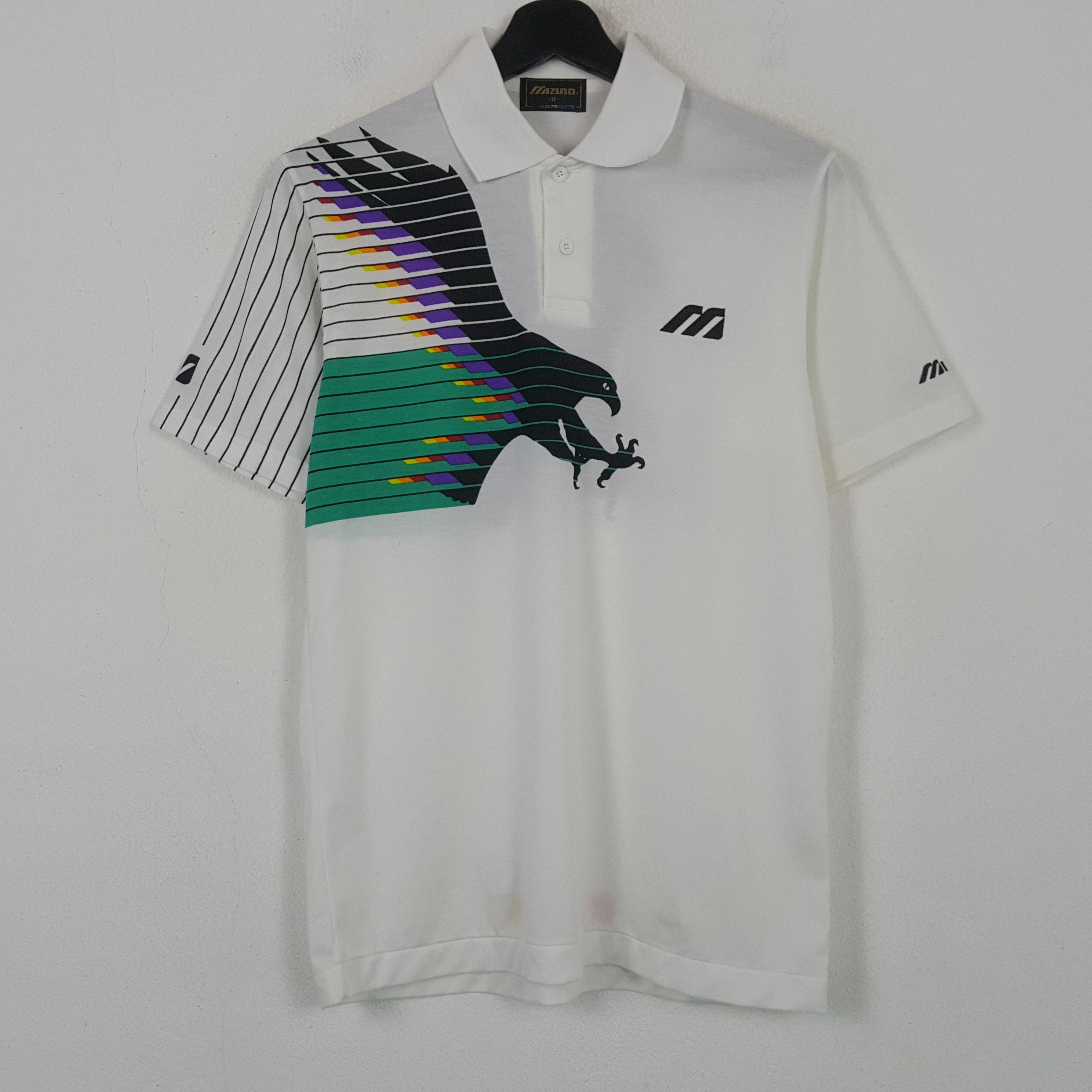 Mizuno Mizuno Japanese Brand Sports Style Polos RR21 Size US S / EU 44-46 / 1 - 1 Thumbnail