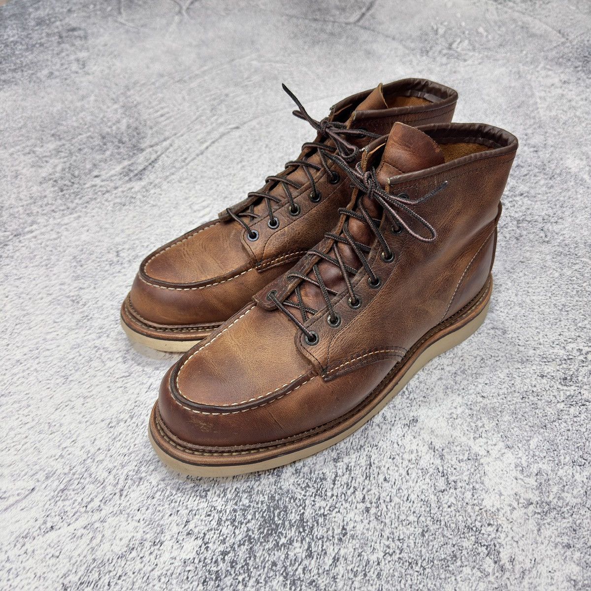 Nigel Cabourn × Red Wing Red Wing Munson boot by Nigel
