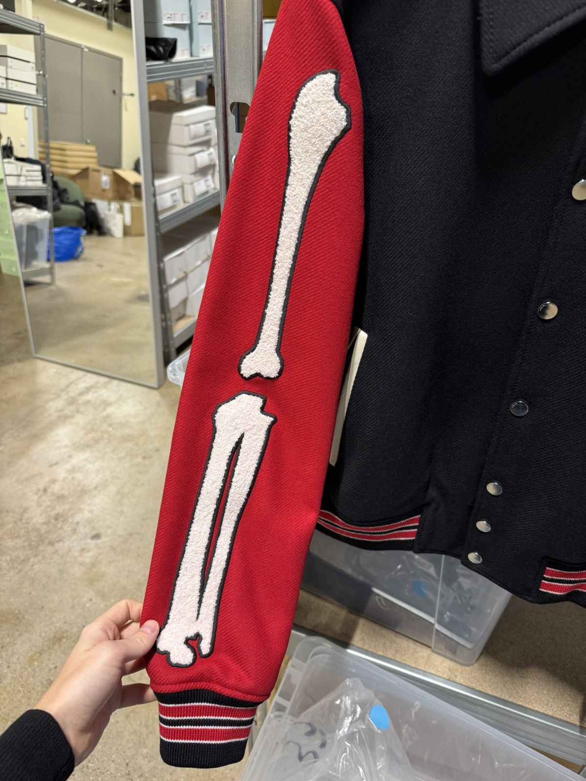 Amiri Amiri Bones Varsity Lunar Year Jacket NEW 2000$ Size US L / EU 52-54 / 3 - 4 Thumbnail
