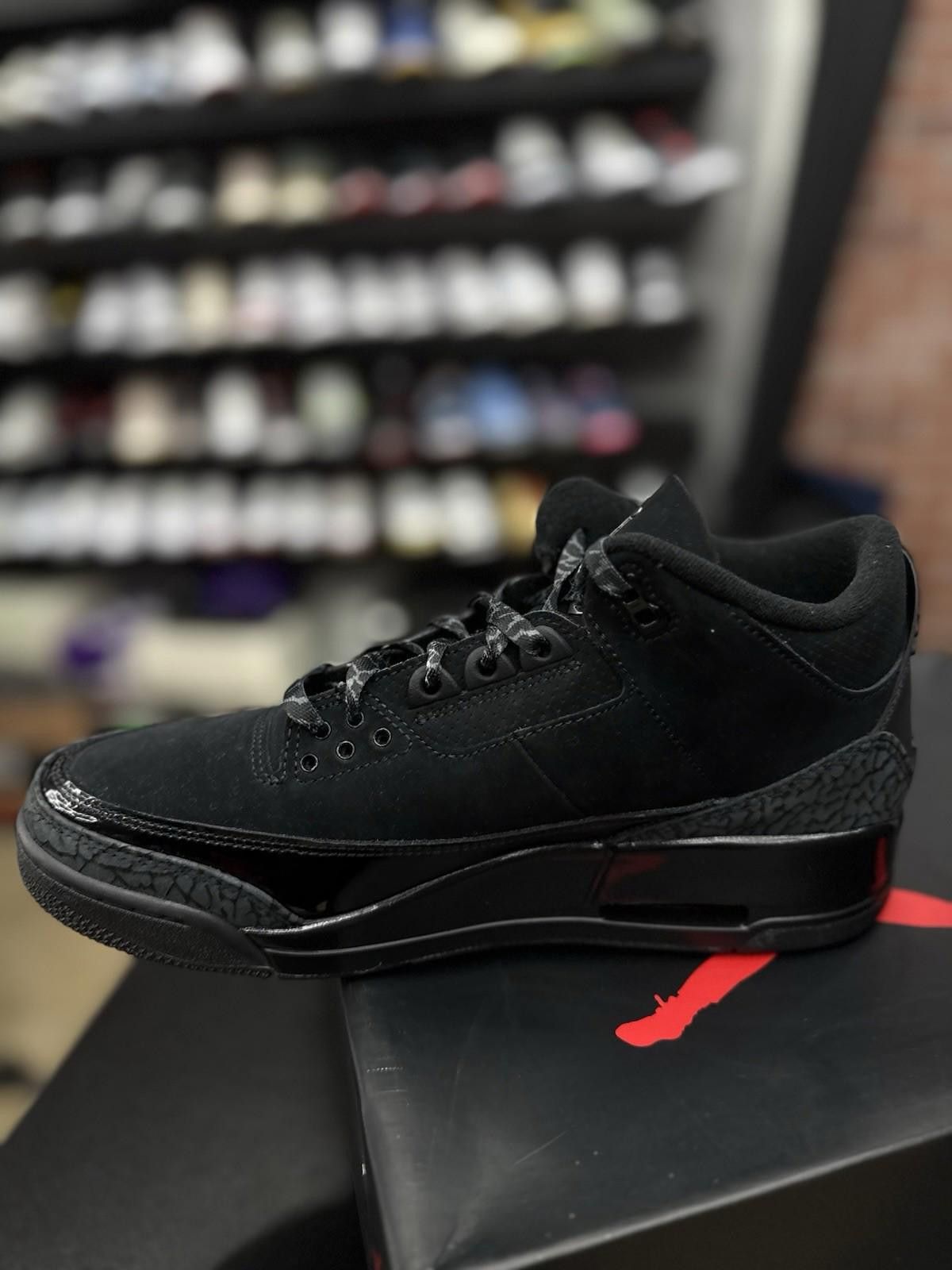 Jordan Brand Nike Air Jordan 3 Retro “Black Cat” CT8532-001 Size 10 New Size US 10 / EU 43 - 5 Thumbnail