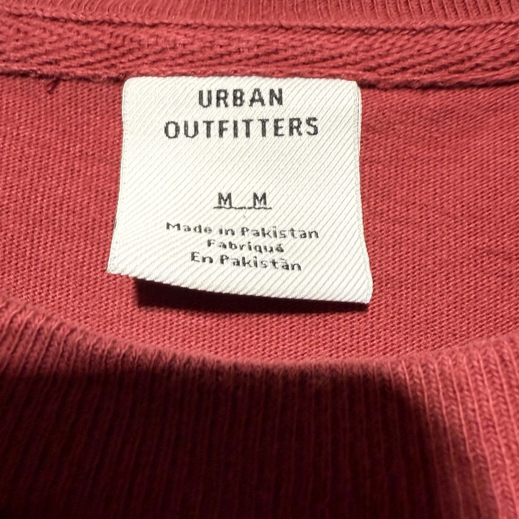 Urban Outfitters VINTAGE? Urban Outfitters Shirt Men M Long Sleeve Burgundy Cotton Tee Urban Outfitters Design Ribbed Drop Shoulder Red Tee Mens M Size US M / EU 48-50 / 2 - 4 Thumbnail