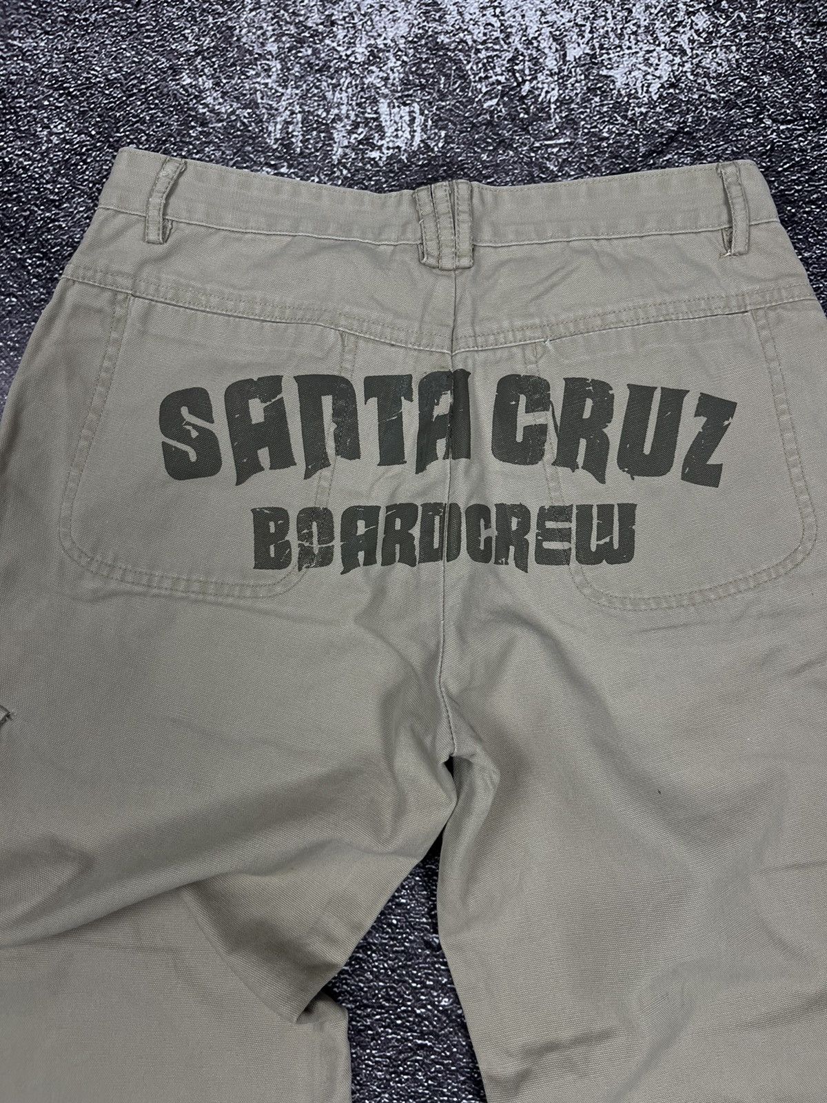 Santa Cruz Skateboards Rare🔥 Santa Cruz Big Logo Vintage Cargo Pants Y2K Jogger Size US 30 / EU 46 - 10 Thumbnail