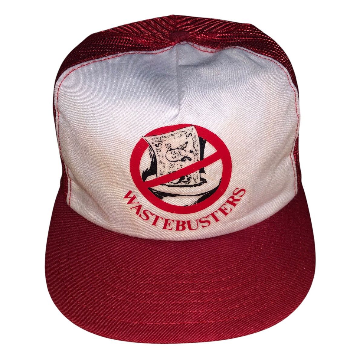 Vintage Vintage Wastebusters trucker cap Size ONE SIZE - 1 Thumbnail