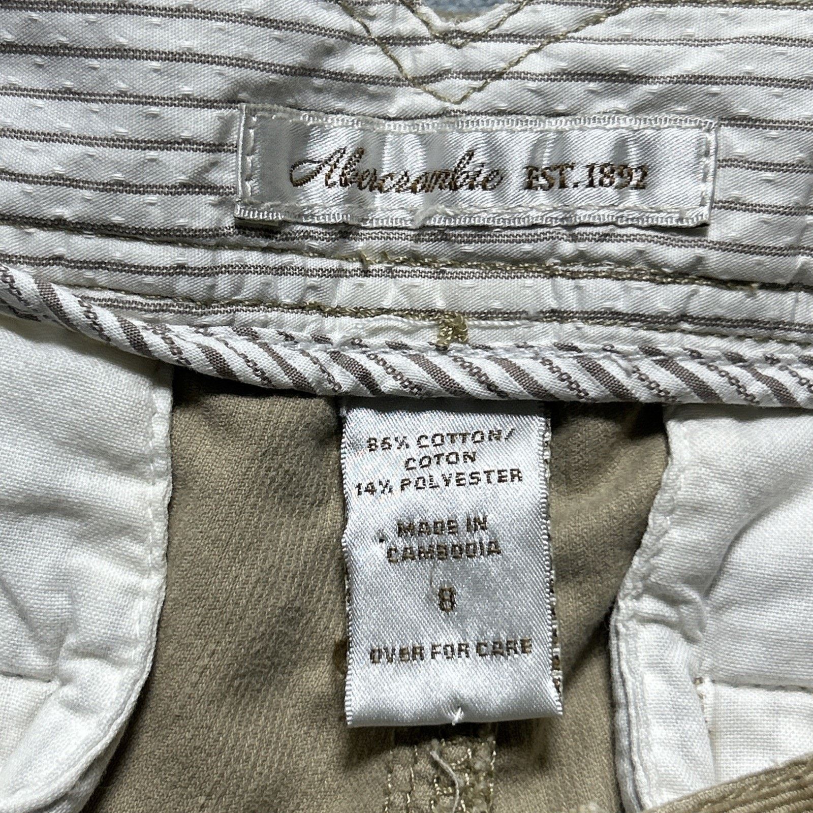 Abercrombie & Fitch Corduroy Beyond Baggy Pants 8 33x31 Wide Leg Hamilton Baggie Size 30" / US 8 / IT 44 - 5 Thumbnail