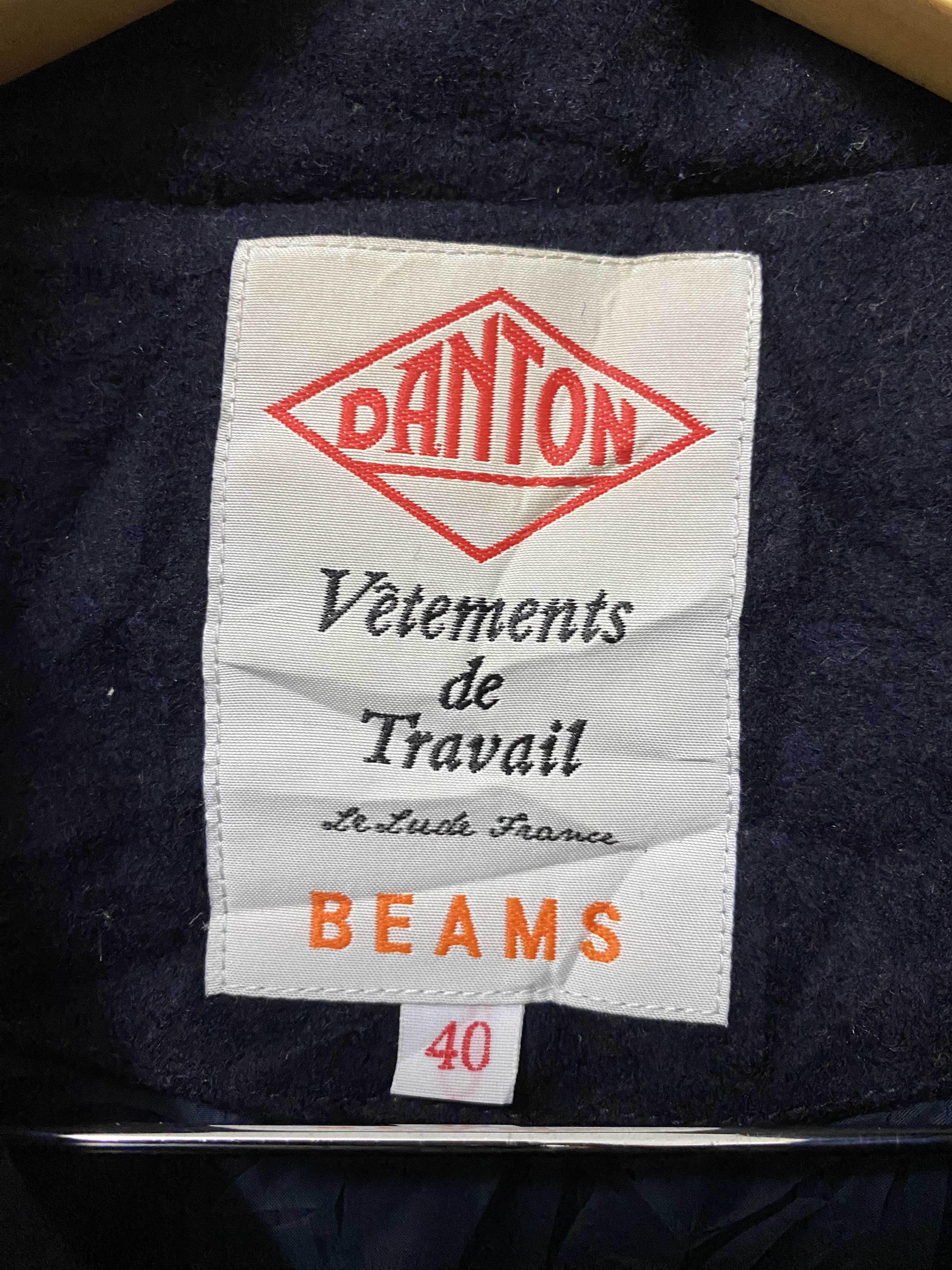 Beams Plus × Danton Vintage Danton X Beam Wool Feather Jacket Size US M / EU 48-50 / 2 - 6 Thumbnail