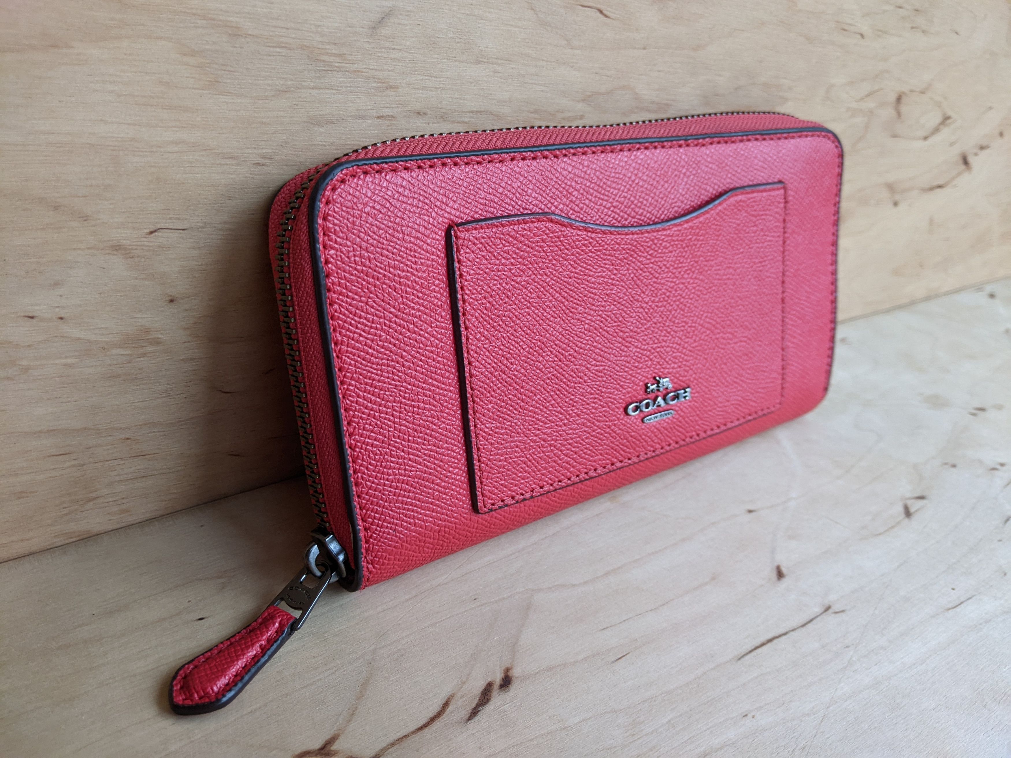 Coach Coach Accordion Zip Wallet Red Prada Vivienne Westwood Size ONE SIZE - 2 Thumbnail