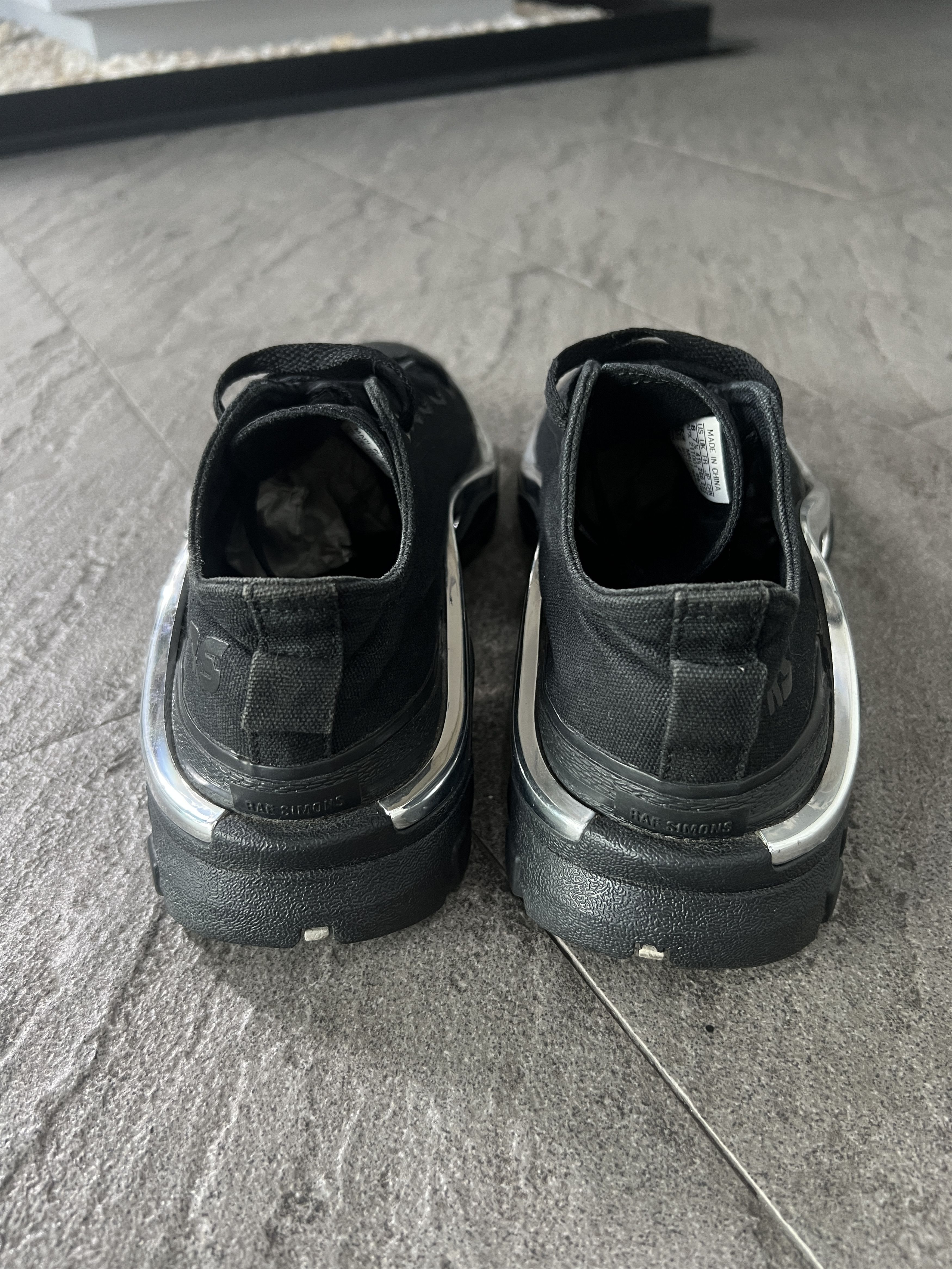 Adidas × Raf Simons Raf Simons Adidas Detroit Runner Black US8 EU41 Size US 8 / EU 41 - 5 Thumbnail