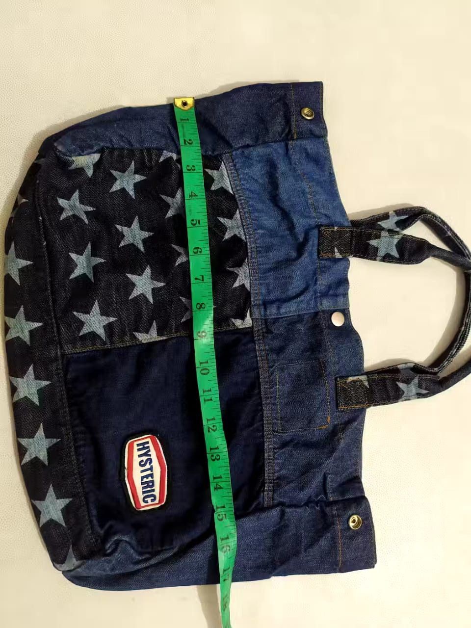 Hysteric Glamour × Japanese Brand HYSTERIC GLAMOUR PATCHWORK TOTE BAG Size ONE SIZE - 8 Thumbnail