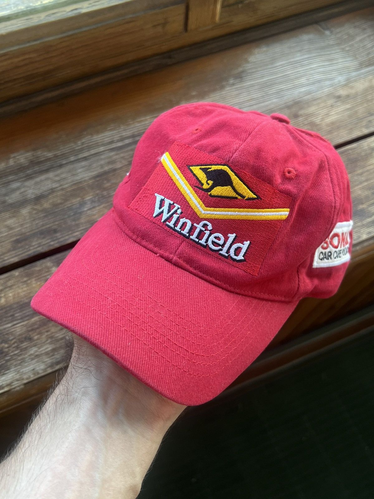 Vintage Vintage Hat 00s F1 Sonax Winfield Racing NASCAR Cap Size ONE SIZE - 1 Thumbnail