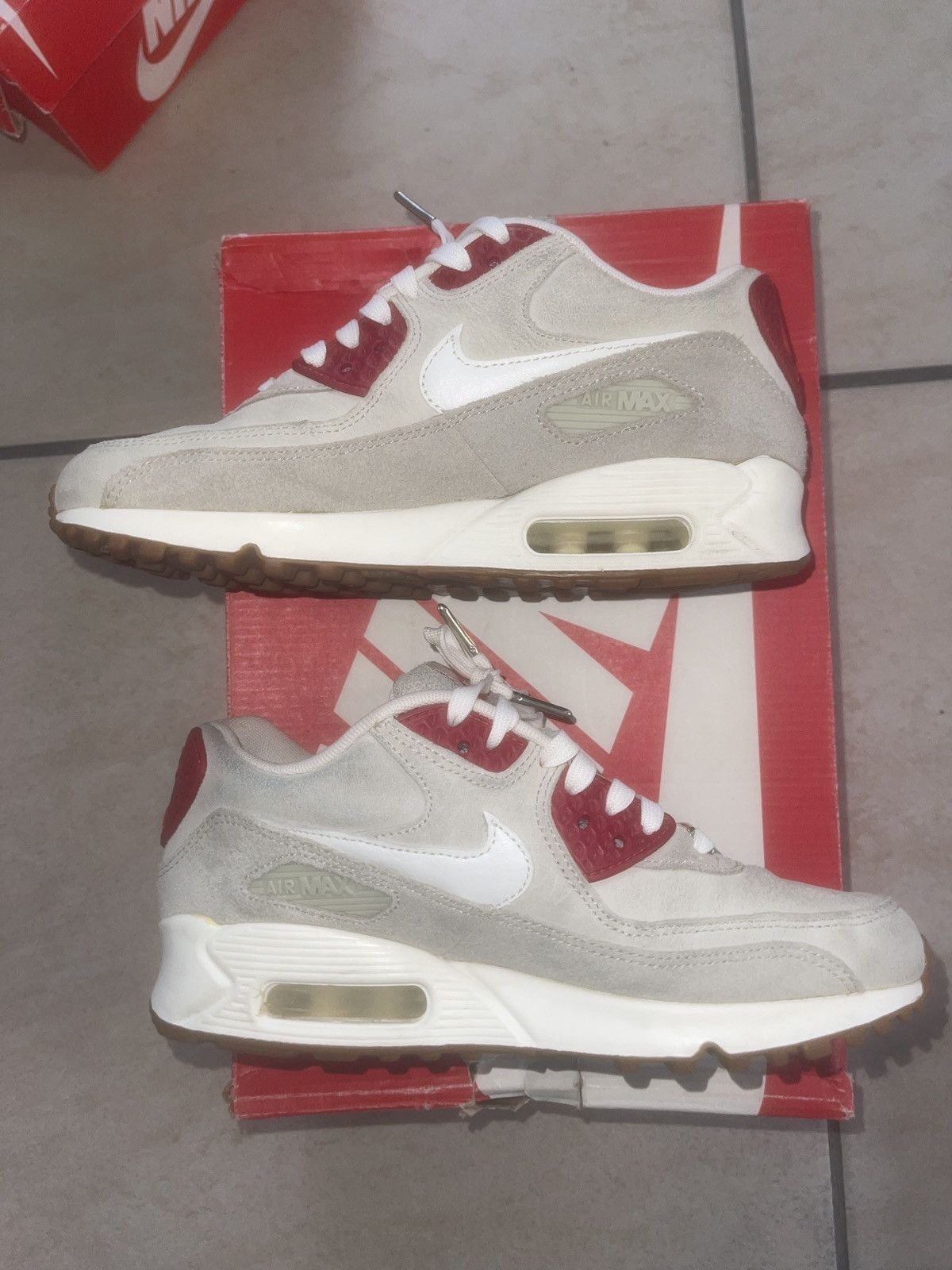 Nike Nik Air Max 90 QS (NYC Cheesecake) Size US 6.5 / IT 36.5 - 2 Thumbnail