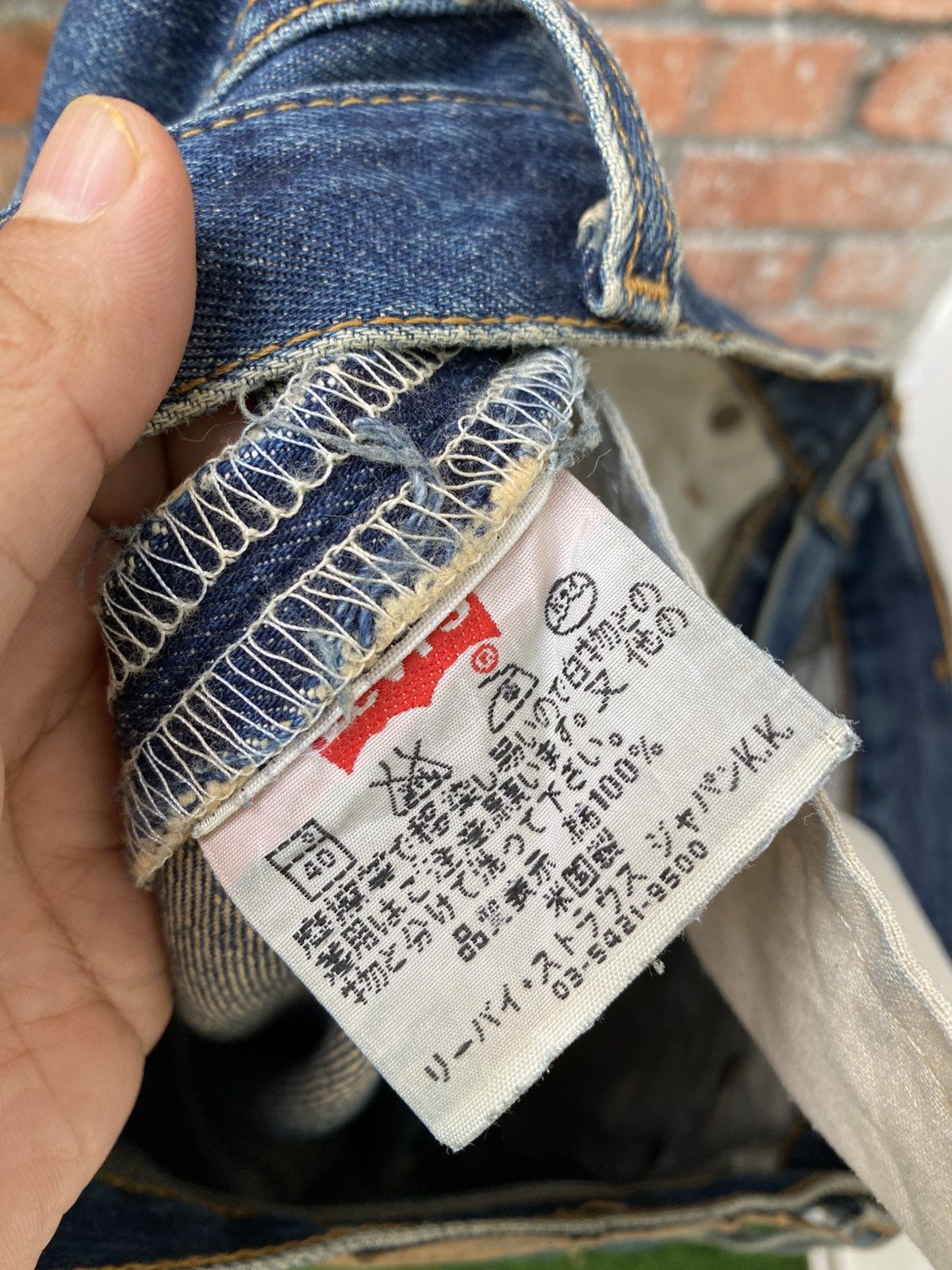 Levi's Vintage Clothing W31x32 vintage levi's 501 made in USA distressed Size US 31 - 8 Thumbnail