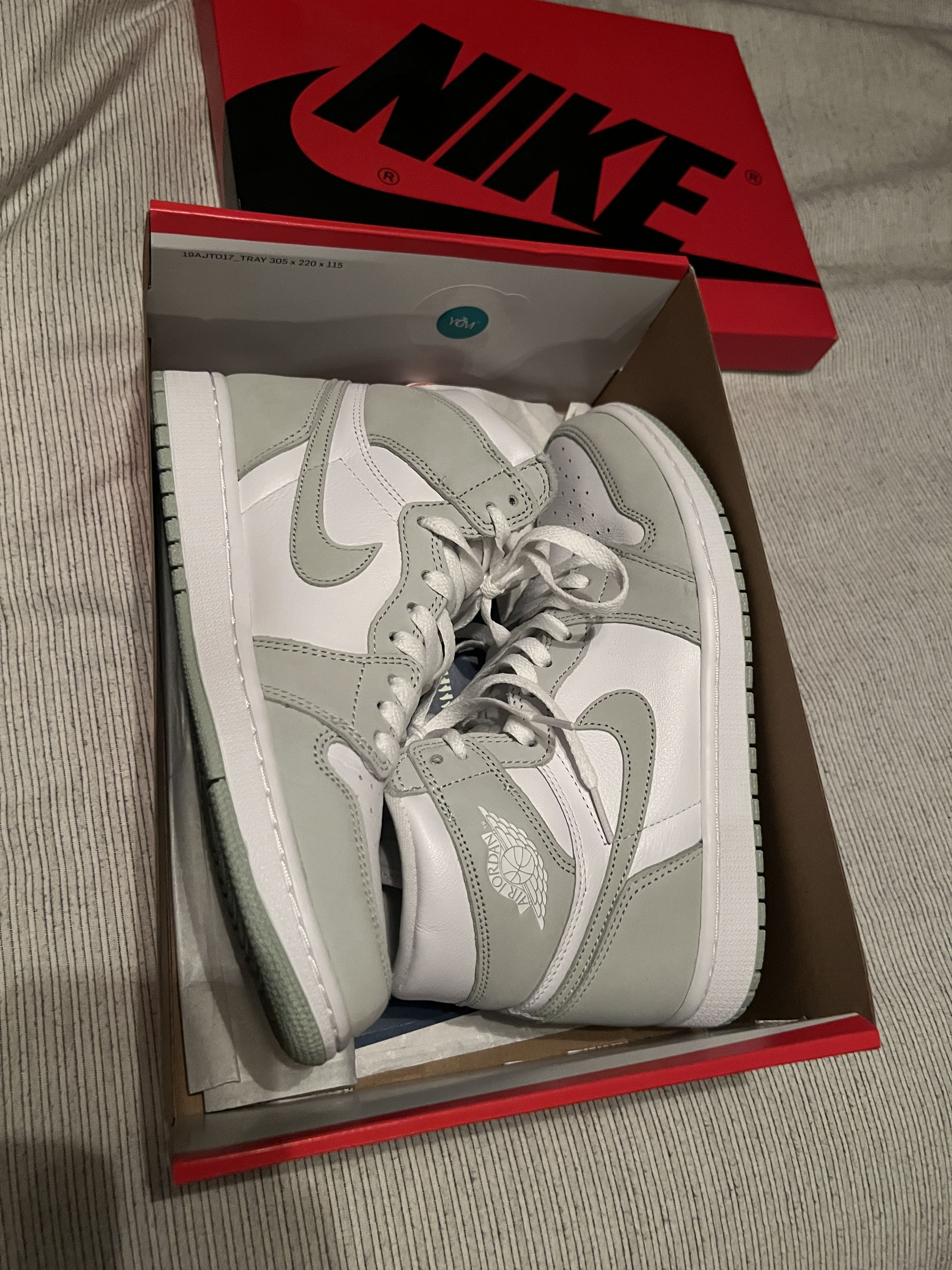 Nike Air Jordan 1 Retro High OG ‘Seafoam’ Size US 8.5 / IT 38.5 - 5 Thumbnail