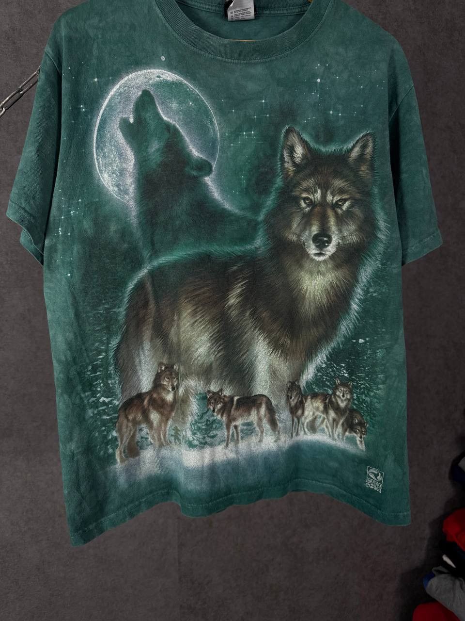Liquid Blue Wolf animal liquid blue 2000 vintage tee Size US M / EU 48-50 / 2 - 3 Thumbnail