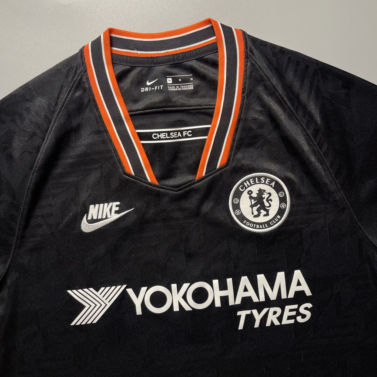 Nike × Vintage CHELSEA NIKE 2019/2020 FOOTBALL THIRD JERSEY #9 ABRAHAM Size US M / EU 48-50 / 2 - 4 Thumbnail