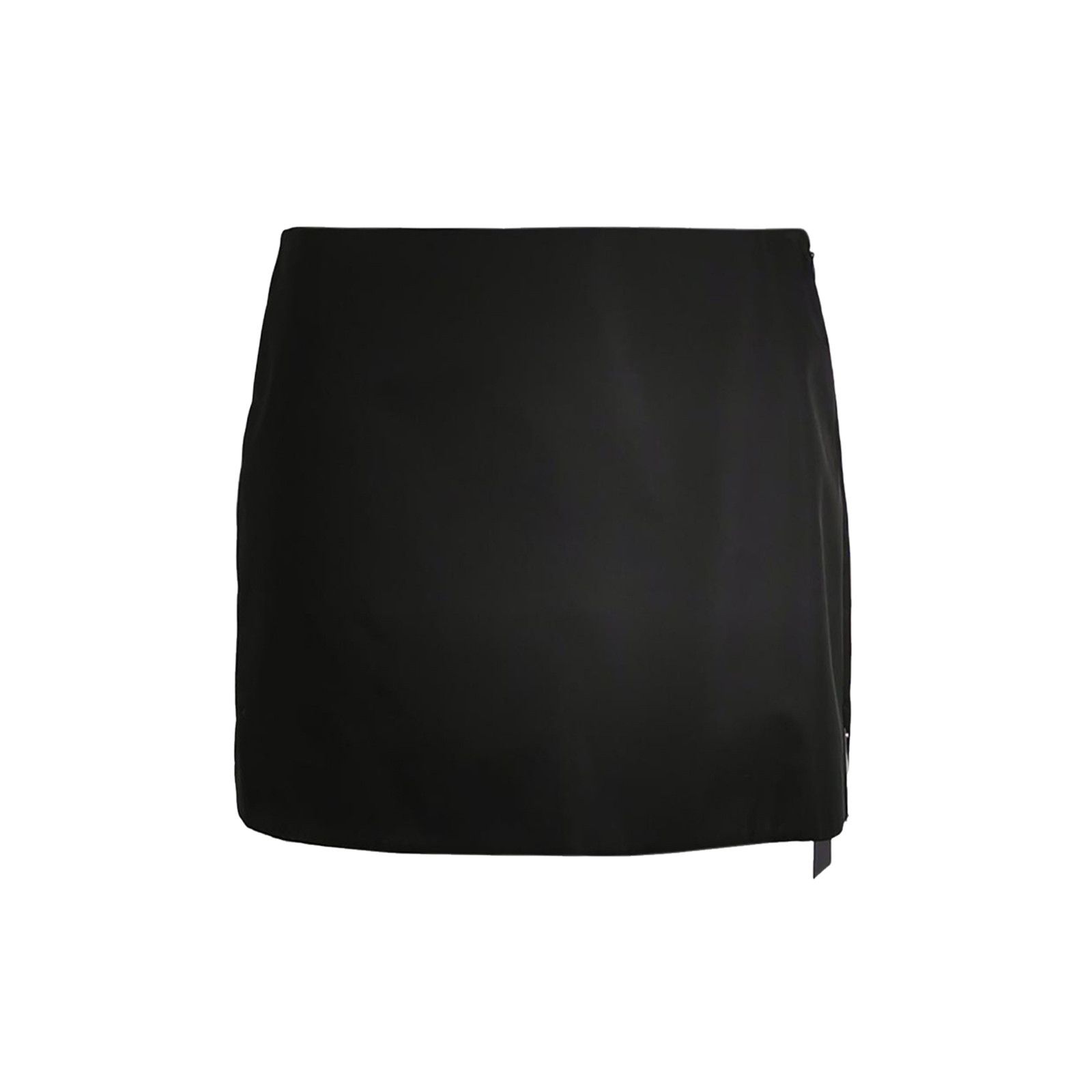 Prada Prada Triangle Logo Nylon Mini Skirt Size 40 Size 27" / US 4 / IT 40 - 1 Thumbnail