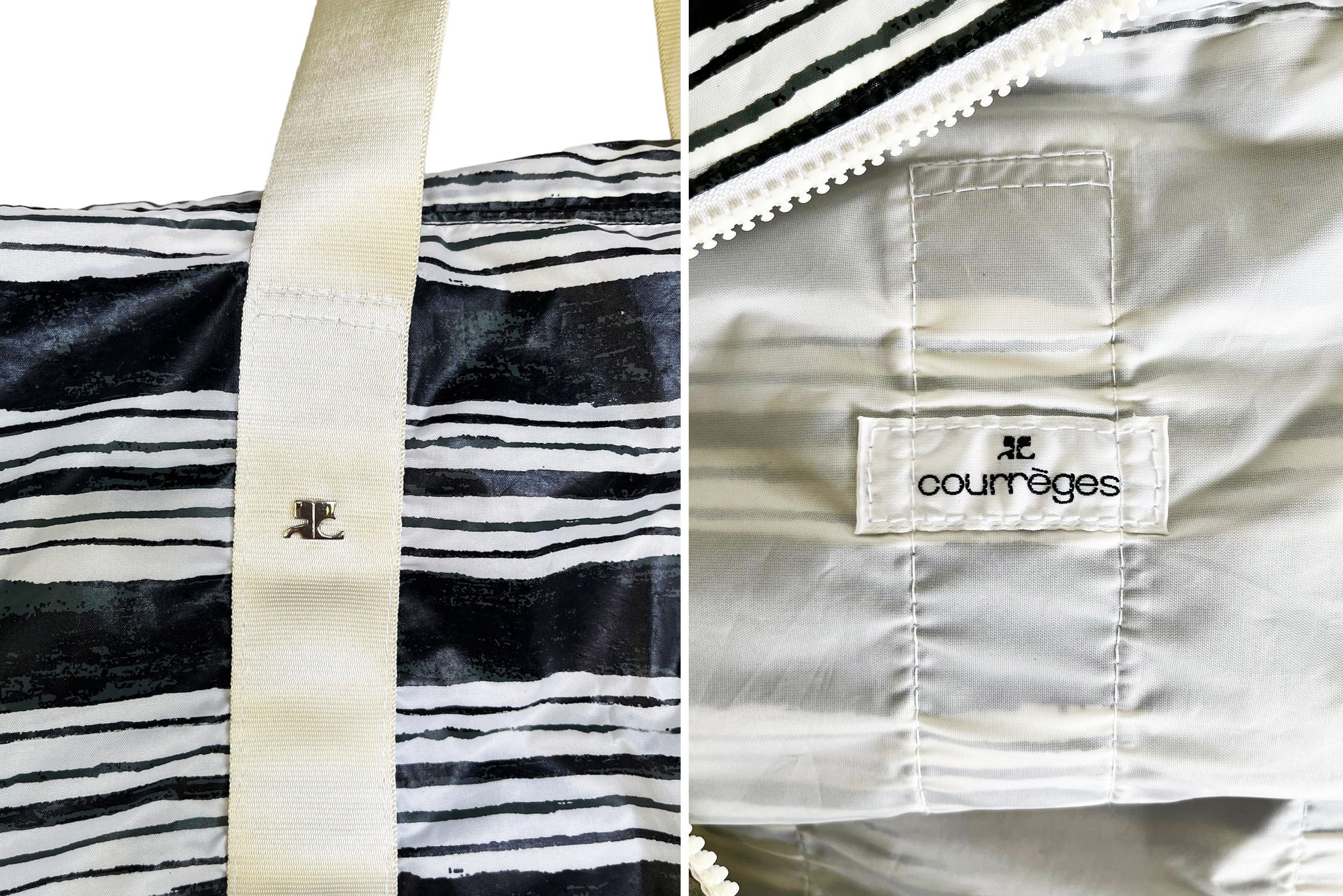Courreges Oversized COURRÈGES Nylon Traveling bag, Foldable gym bag Size ONE SIZE - 7 Thumbnail