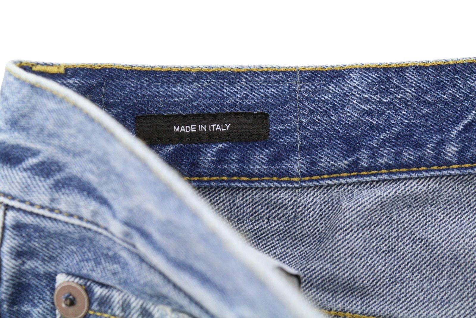 R13 CUFFED X-BF 29 Jasper Faded Denim 87200 Size 29" - 6 Thumbnail