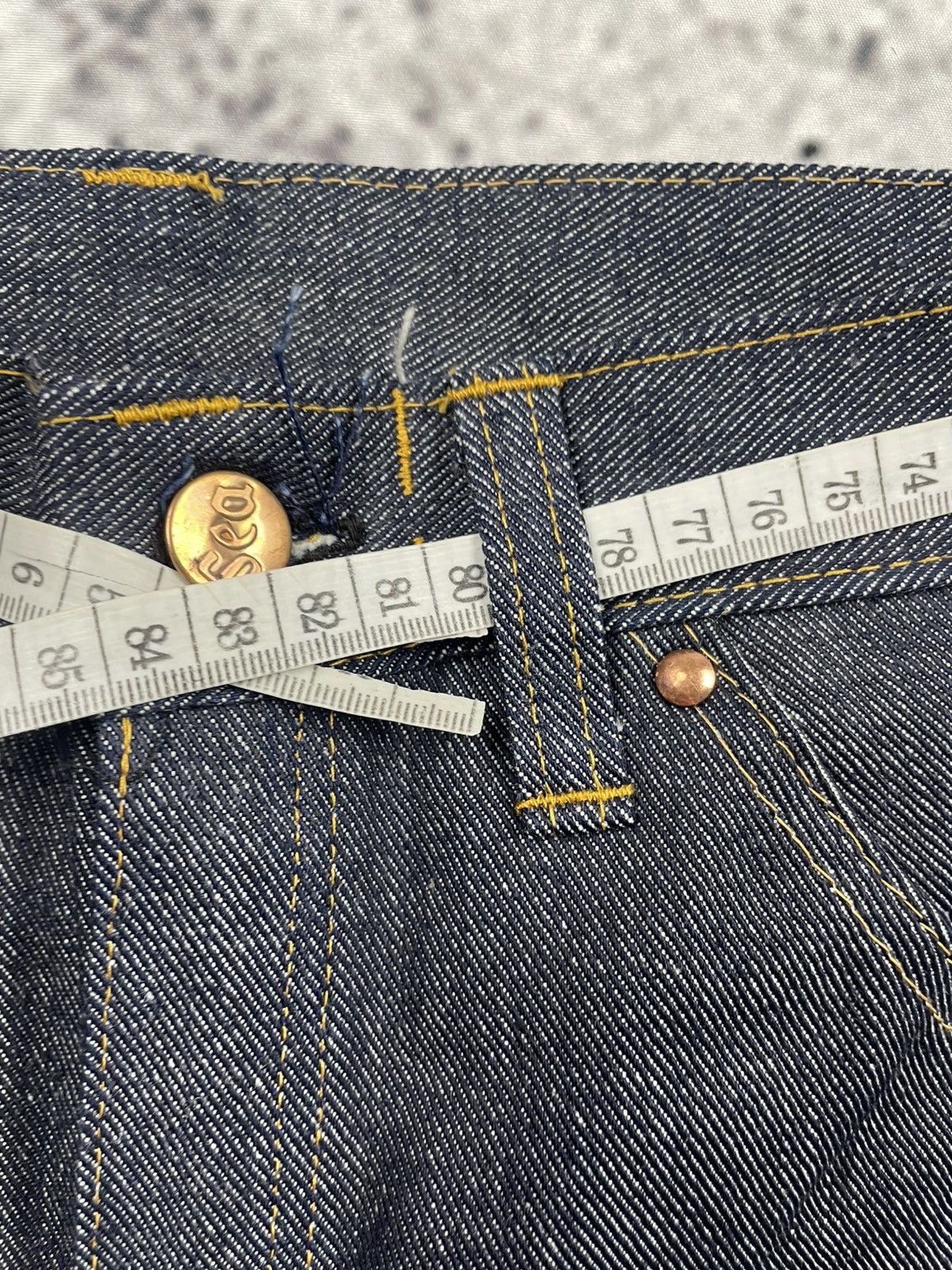 Other Vintage SEA W32 L31 Jeans straight Fit high qualit raw denim Size US 32 / EU 48 - 9 Thumbnail