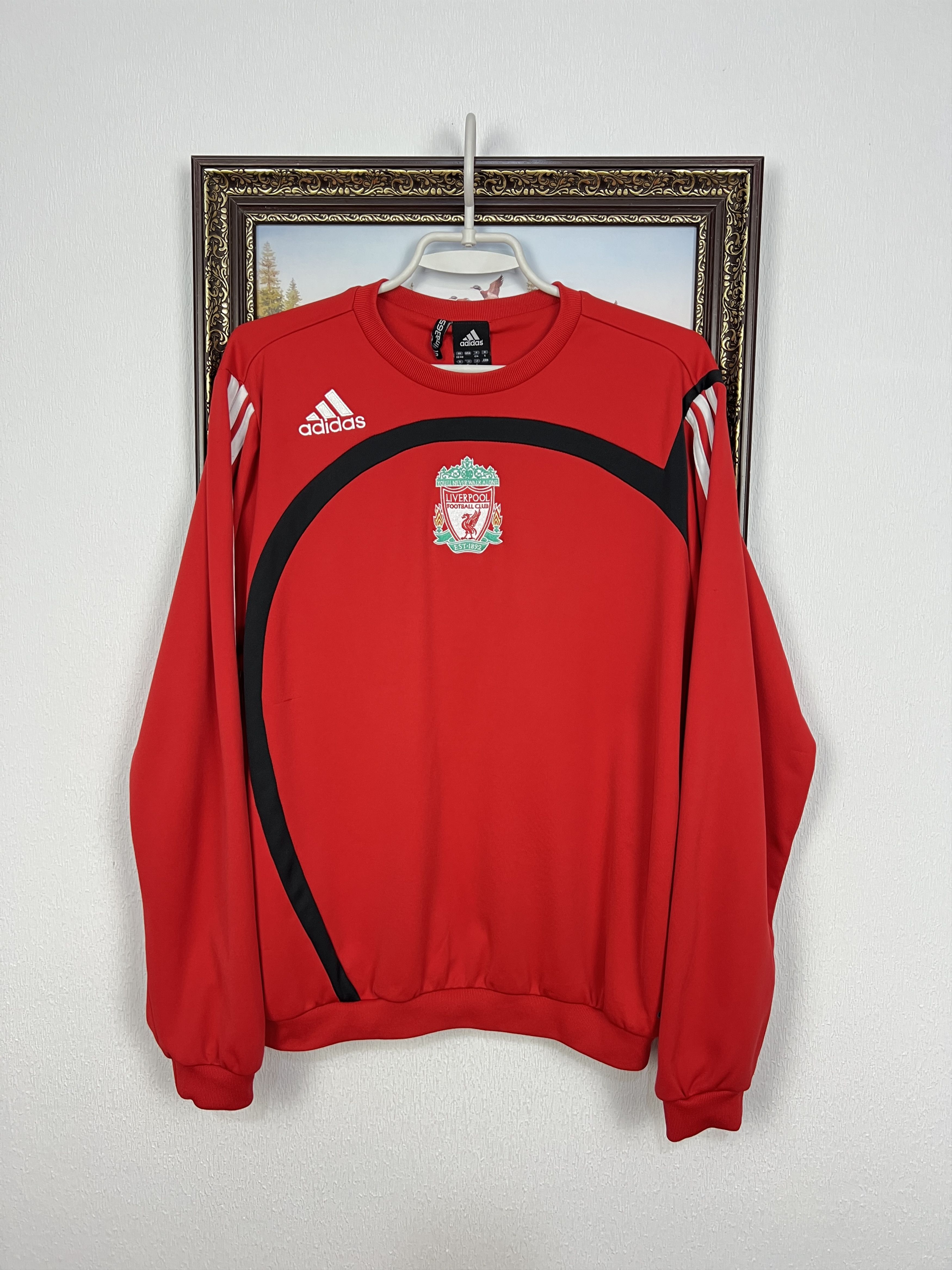 Adidas Vintage Adidas Liverpool Football Sweatshirt Soccer Crewneck Size US M / EU 48-50 / 2 - 1 Thumbnail