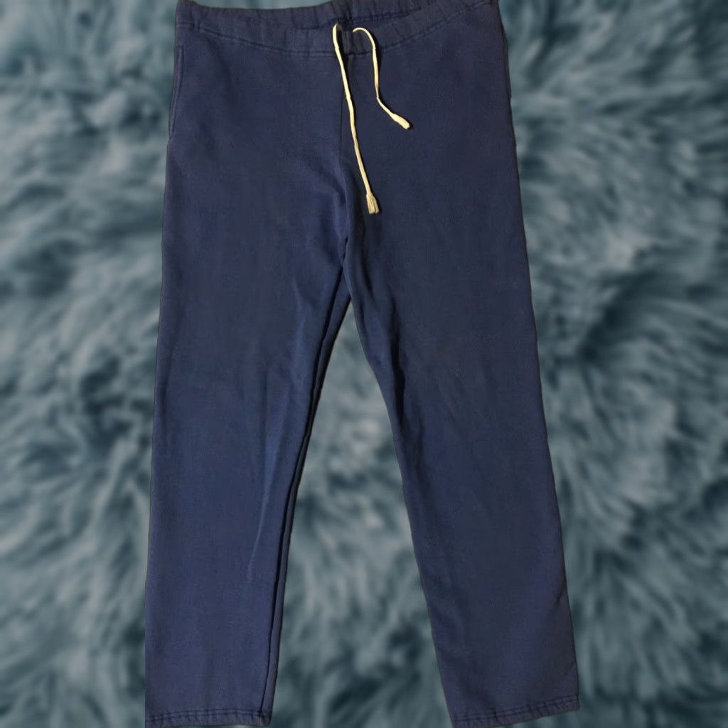 Russell Athletic Vtg Russell Athletic Faded Distress Sweatpants Mens 2XL Blue 80s 90s Grunge USA Track Basketball School Activewear Pants Drawstring Size US 39 - 1 Thumbnail