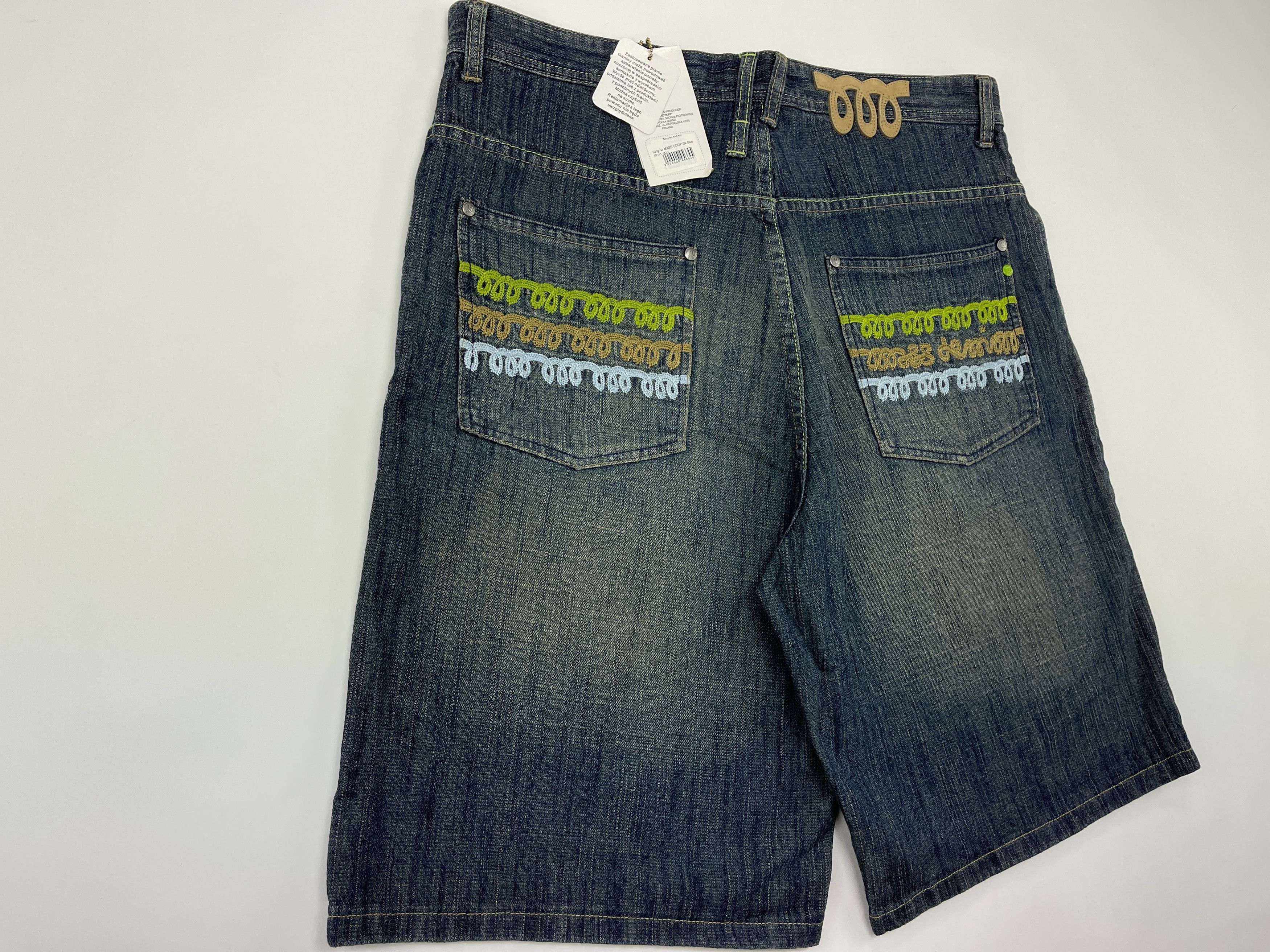 Vintage Mass DNM jeans shorts, vintage hip hop, 90s, skater, size 36 Size US 36 / EU 52 - 2 Thumbnail