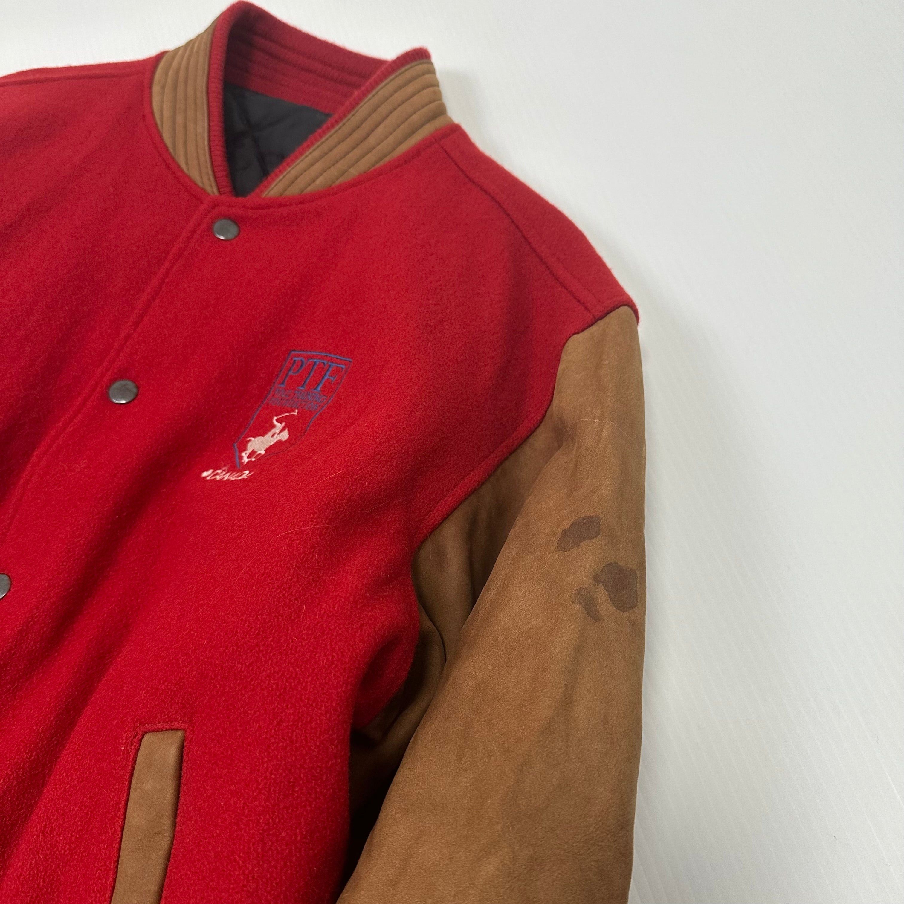 Vintage Vintage Polo Training Canada Varsity Jacket M Size US M / EU 48-50 / 2 - 5 Thumbnail
