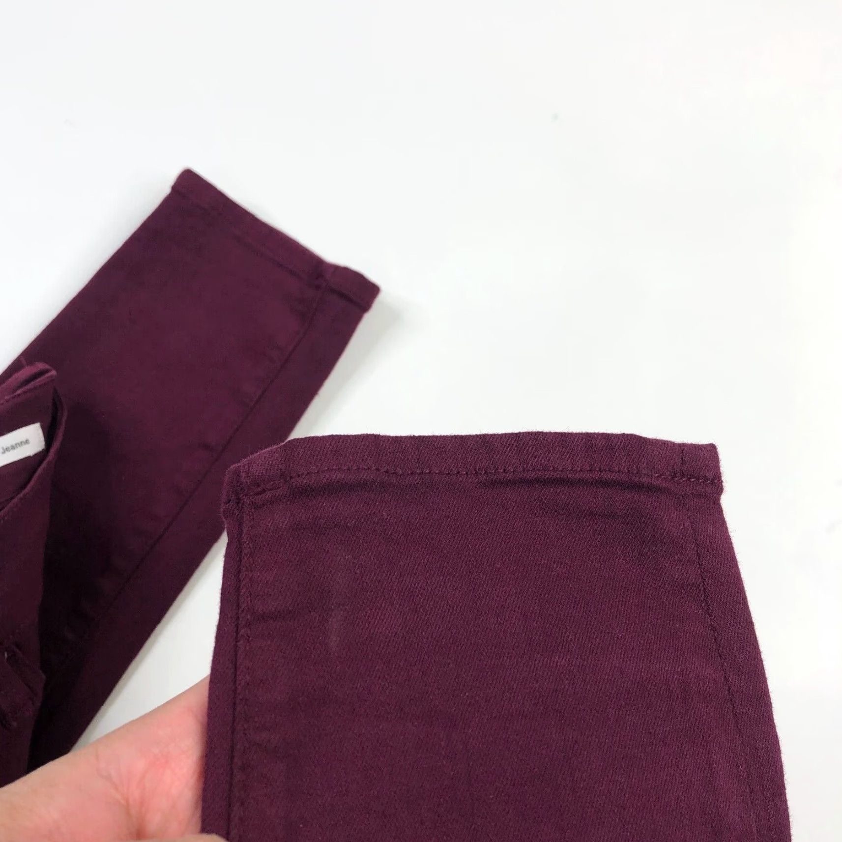 Frame FRAME Jeans FRAME Le Skinny De Jeanne 25 Tag Jeans Wine Regular Womens 25 Wine Denim 5-Pocket Quick Shipping” Size 42" / US 20 - 2 Thumbnail