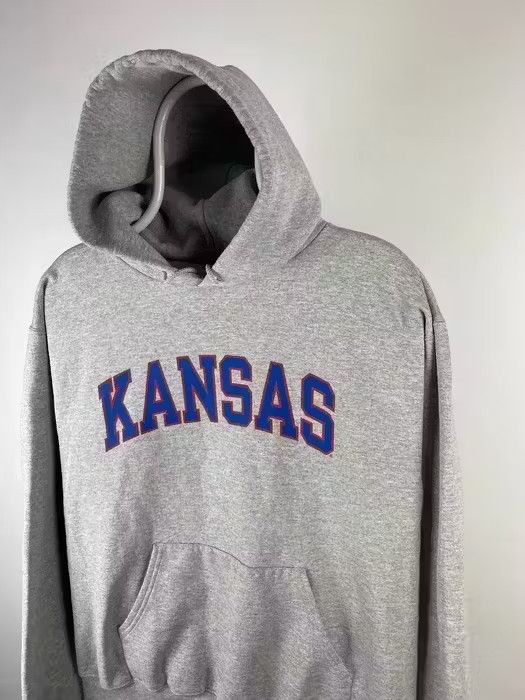 Champion Vintage champion Kansas hoodie y2k University USA Size US M / EU 48-50 / 2 - 2 Thumbnail