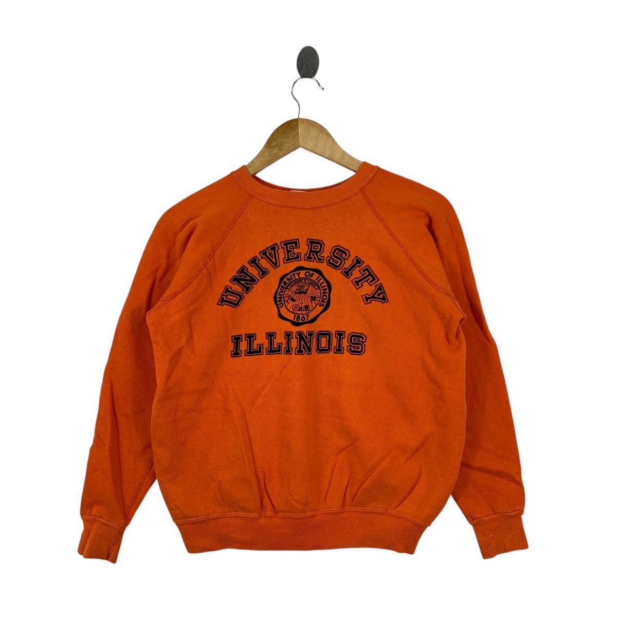 Champion Vintage 70s CHAMPION UNIVERSITY ILLINOIS Usa Sweatshirt Size US M / EU 48-50 / 2 - 1 Thumbnail