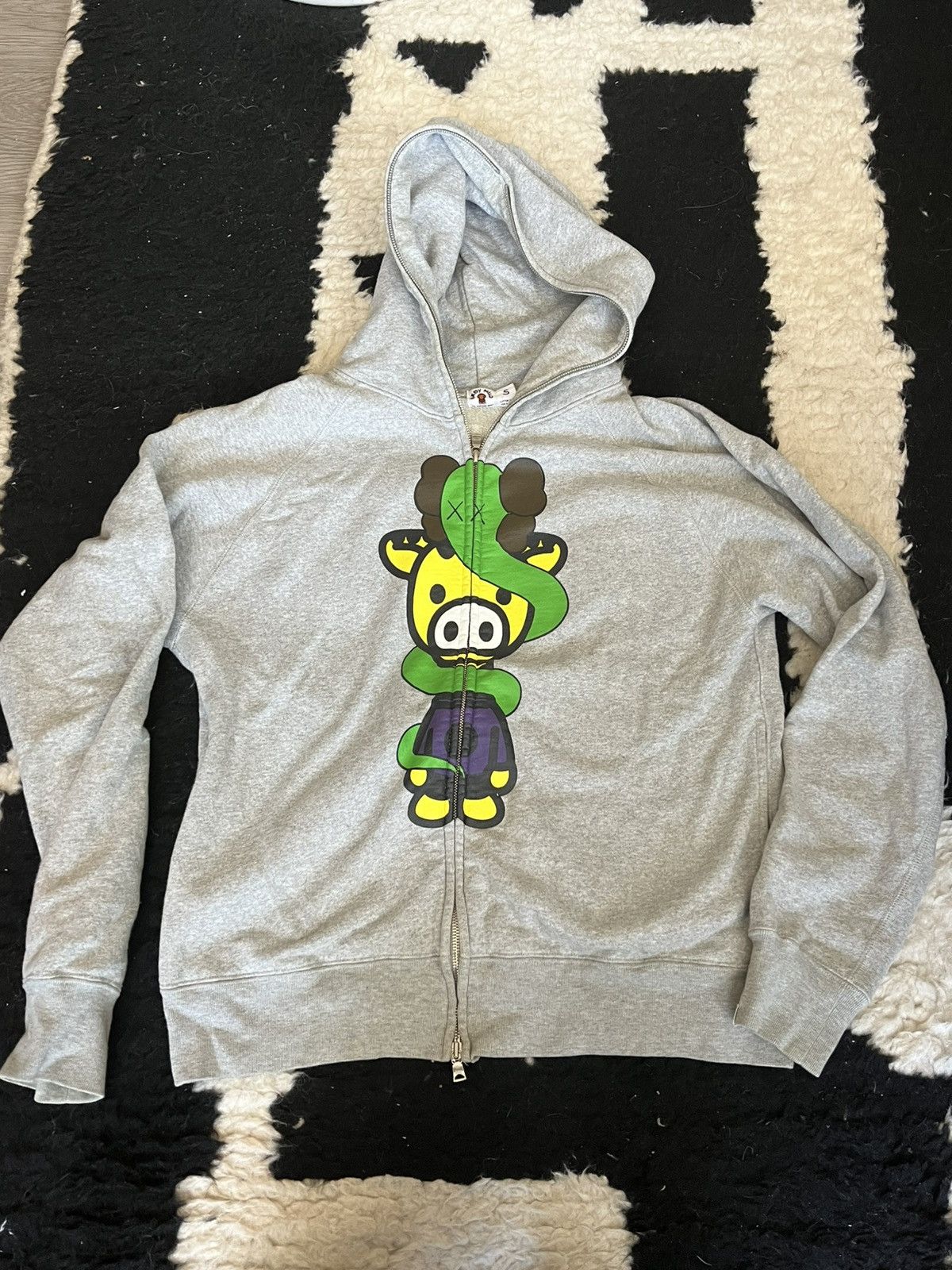 Bape BAPE Baby Milo 'Junk Food' hoodie 2006 size S | Grailed
