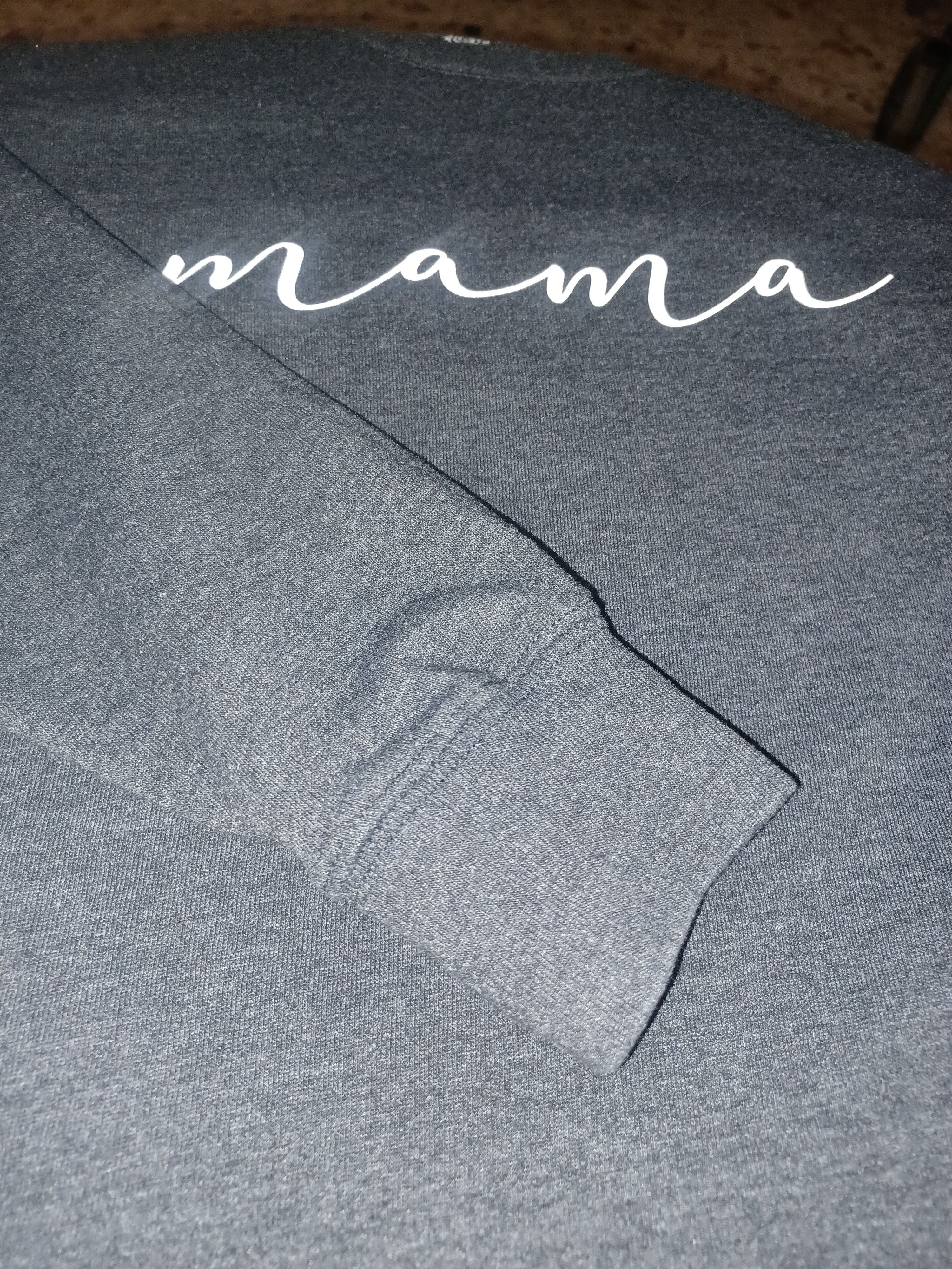 Other PositiviTees Women's Light Weight Sweat Shirt S (4-6) Gray Size S / US 4 / IT 40 - 4 Thumbnail
