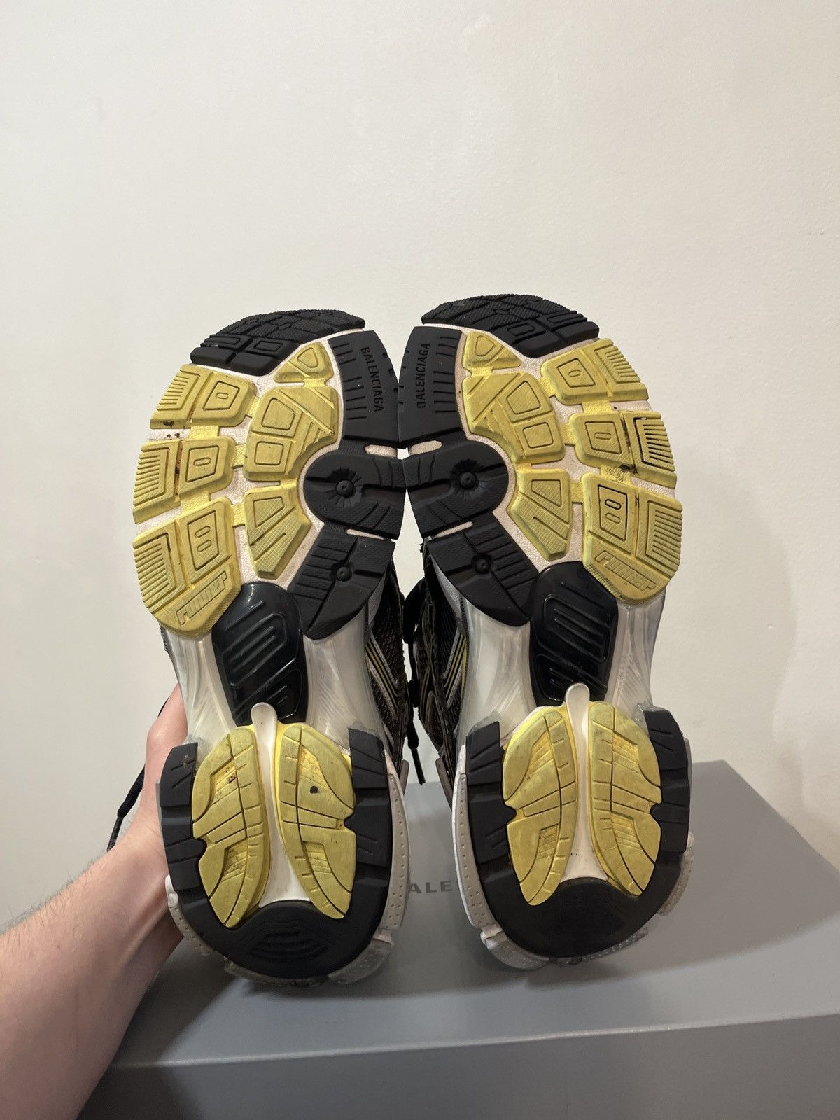 Balenciaga Runners in Gray/Yellow Size US 10 / EU 43 - 5 Thumbnail