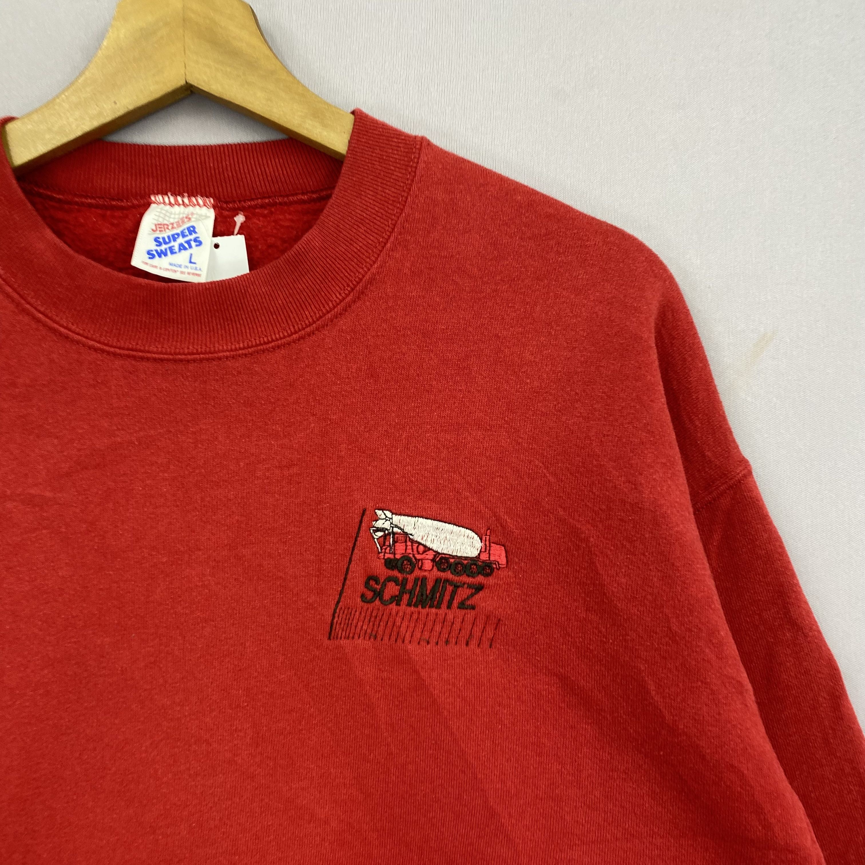 Vintage Vintage Schmits Mixer Lorry Sweater Sweatshirt Jumper Size US M / EU 48-50 / 2 - 3 Thumbnail
