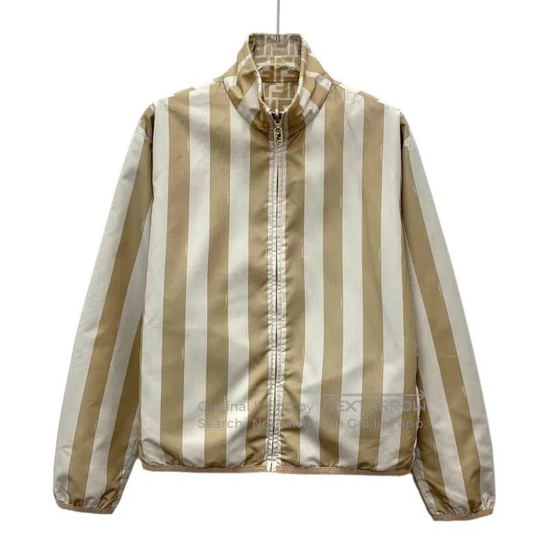 Fendi Fendi 24 Model Color-Blocked Old Logo Print Two-Sided Zipp Size XS / US 0-2 / IT 36-38 - 3 Thumbnail