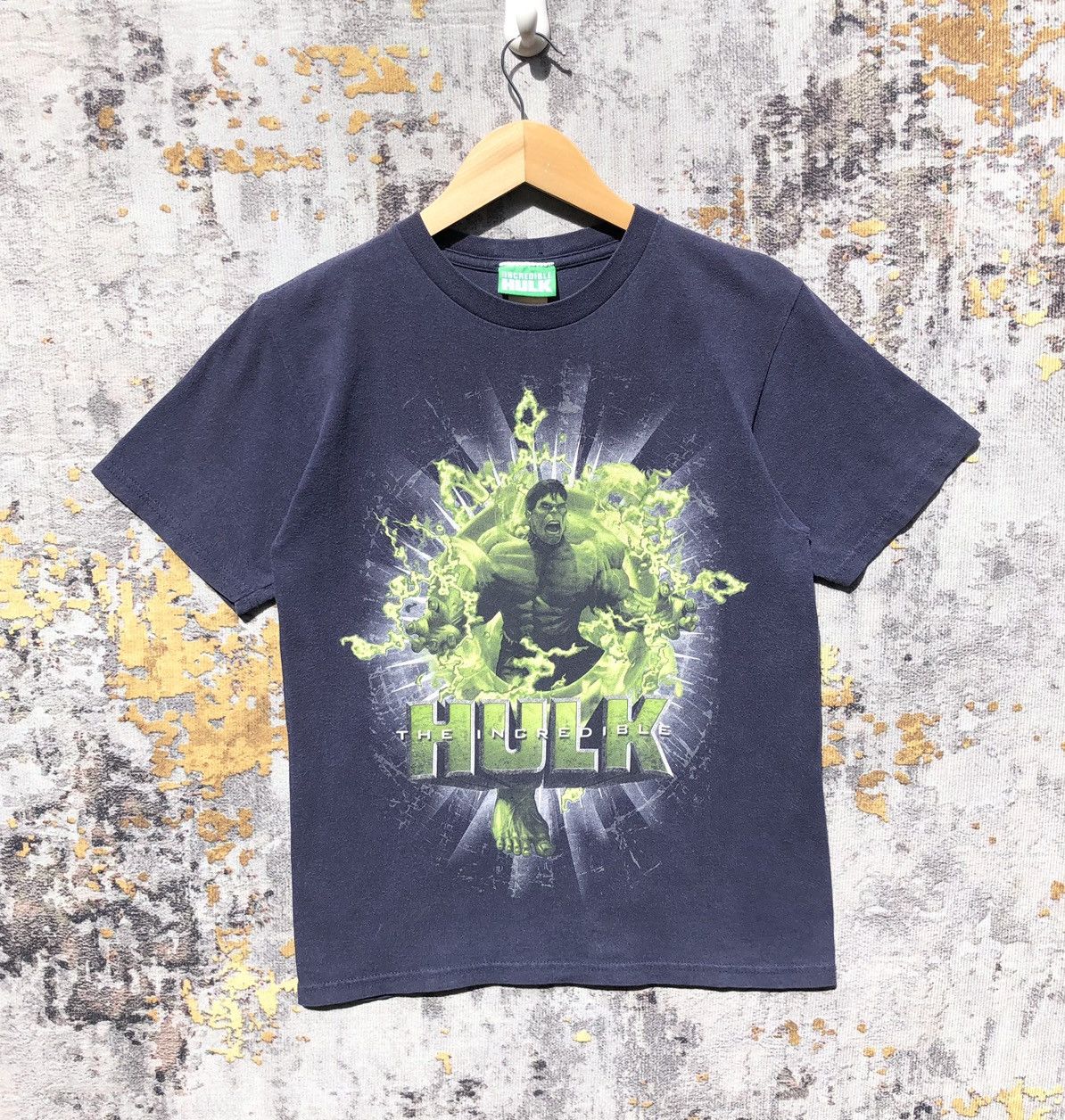 Marvel Comics × Vintage Vintage Hulk The Incredible Marvel Comics Shirt SunFaded Size US S / EU 44-46 / 1 - 1 Thumbnail