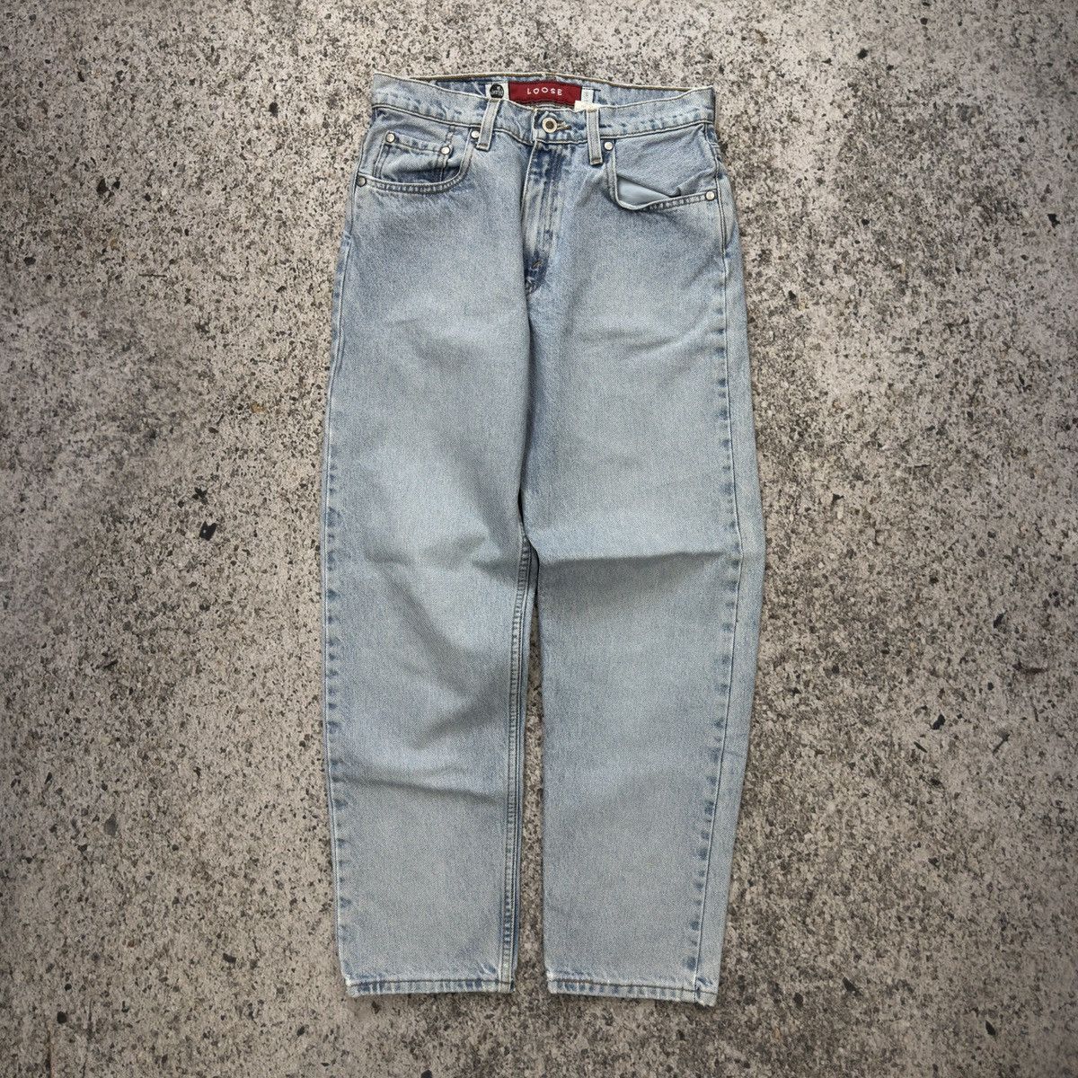 Levi's 90s Levi's Silvertab Loose Baggy Jeans Skater ERD Grunge Size US 29 - 1 Thumbnail