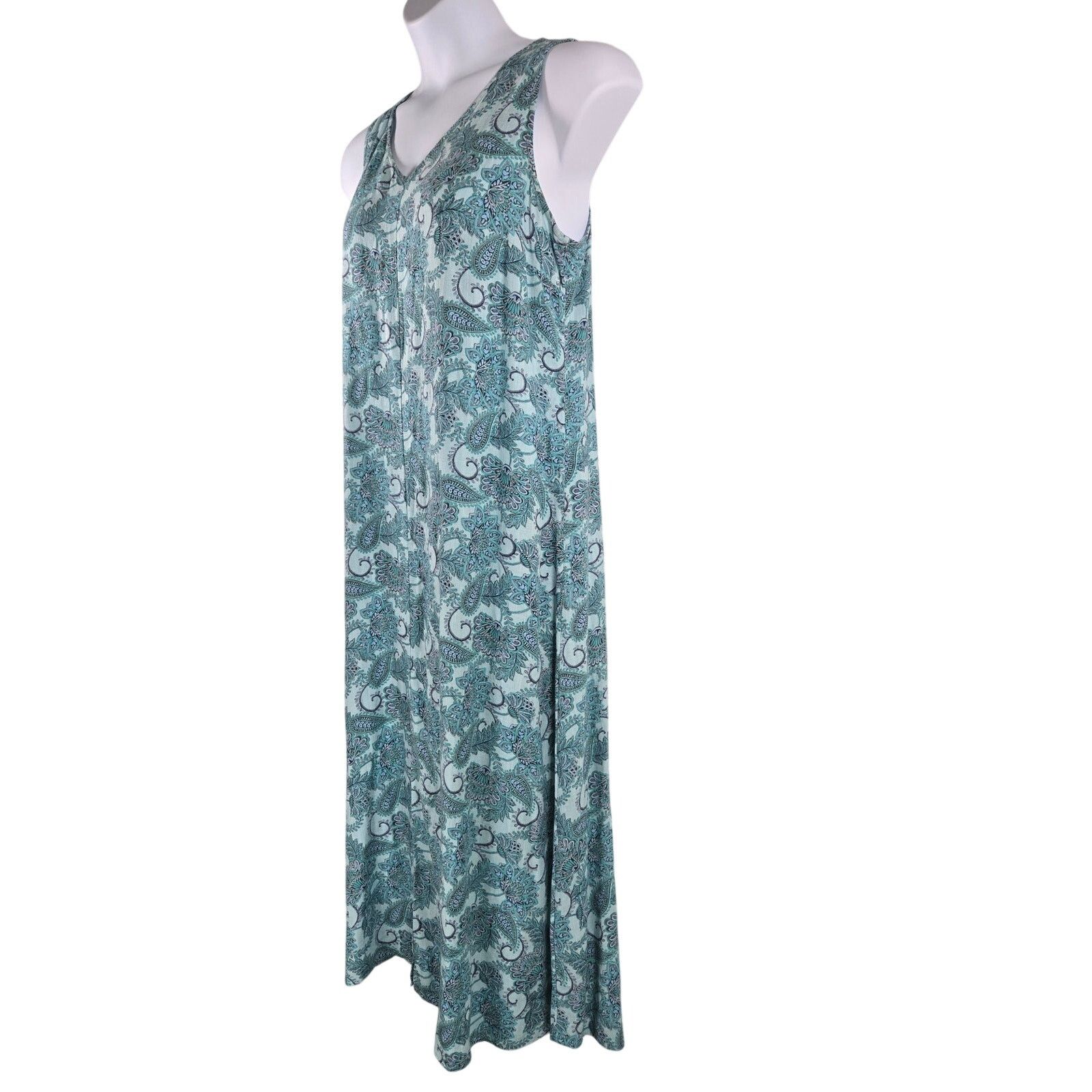 J. Jill Pure Jill Sleeveless Tank Linen Shift Dress Size M Size M / US 6-8 / IT 42-44 - 2 Thumbnail