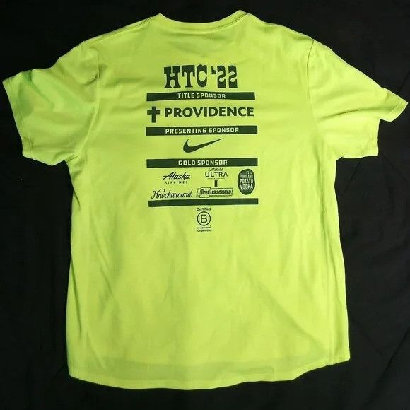 Nike Nike Hood To Coast 2022 Relay Race Neon T-Shirt Size US M / EU 48-50 / 2 - 4 Thumbnail