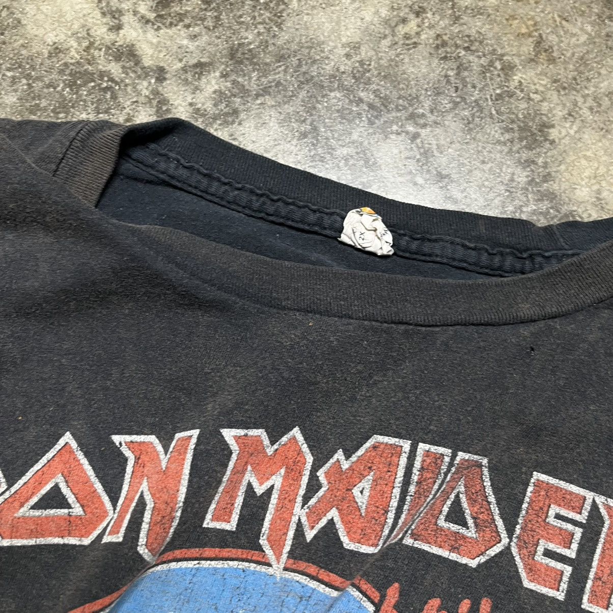 Vintage vintage y2k iron maiden painter cut off tank top Size US XL / EU 56 / 4 - 4 Thumbnail