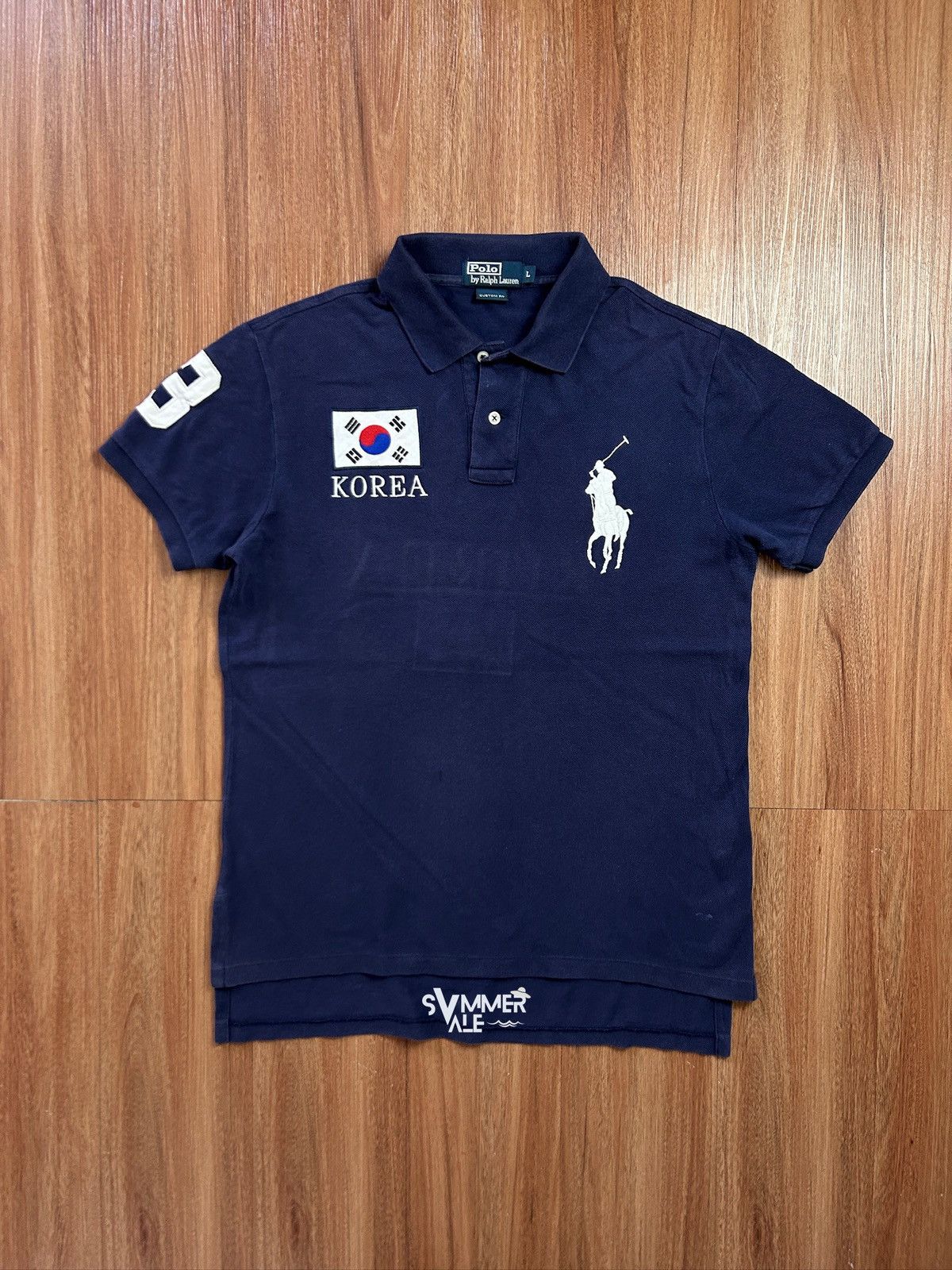 Polo Ralph Lauren × Ralph Lauren 🐎Polo Shirt by Ralph Lauren Big Logo Korea🇰🇷 Size US L / EU 52-54 / 3 - 6 Thumbnail