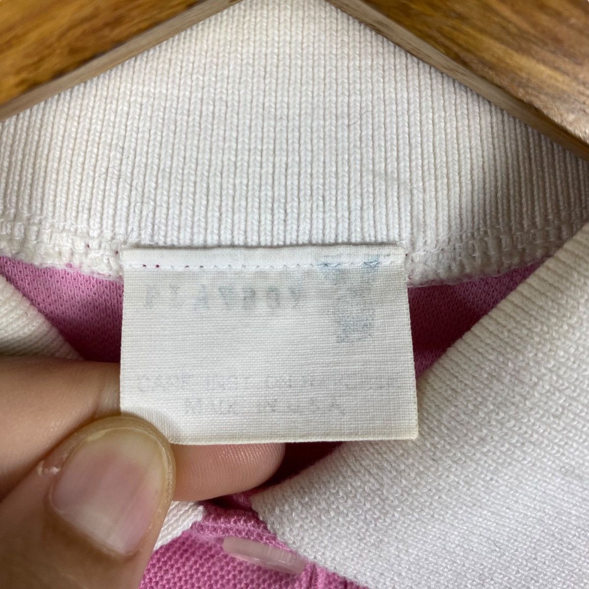 Playboy × Vintage Vintage 80's PLAYBOY Women Polo Shirt Small Size Size S / US 4 / IT 40 - 5 Thumbnail