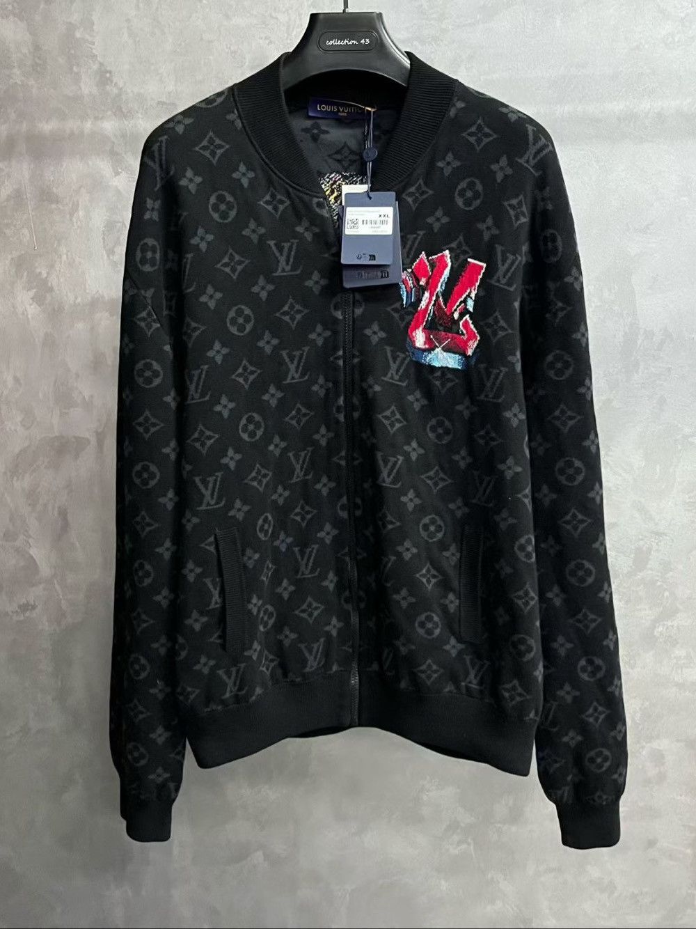 Louis Vuitton Louis Vuitton Monogram Jacquard Zip-up Jacket Size XXL Size US XXL / EU 58 / 5 - 1 Thumbnail
