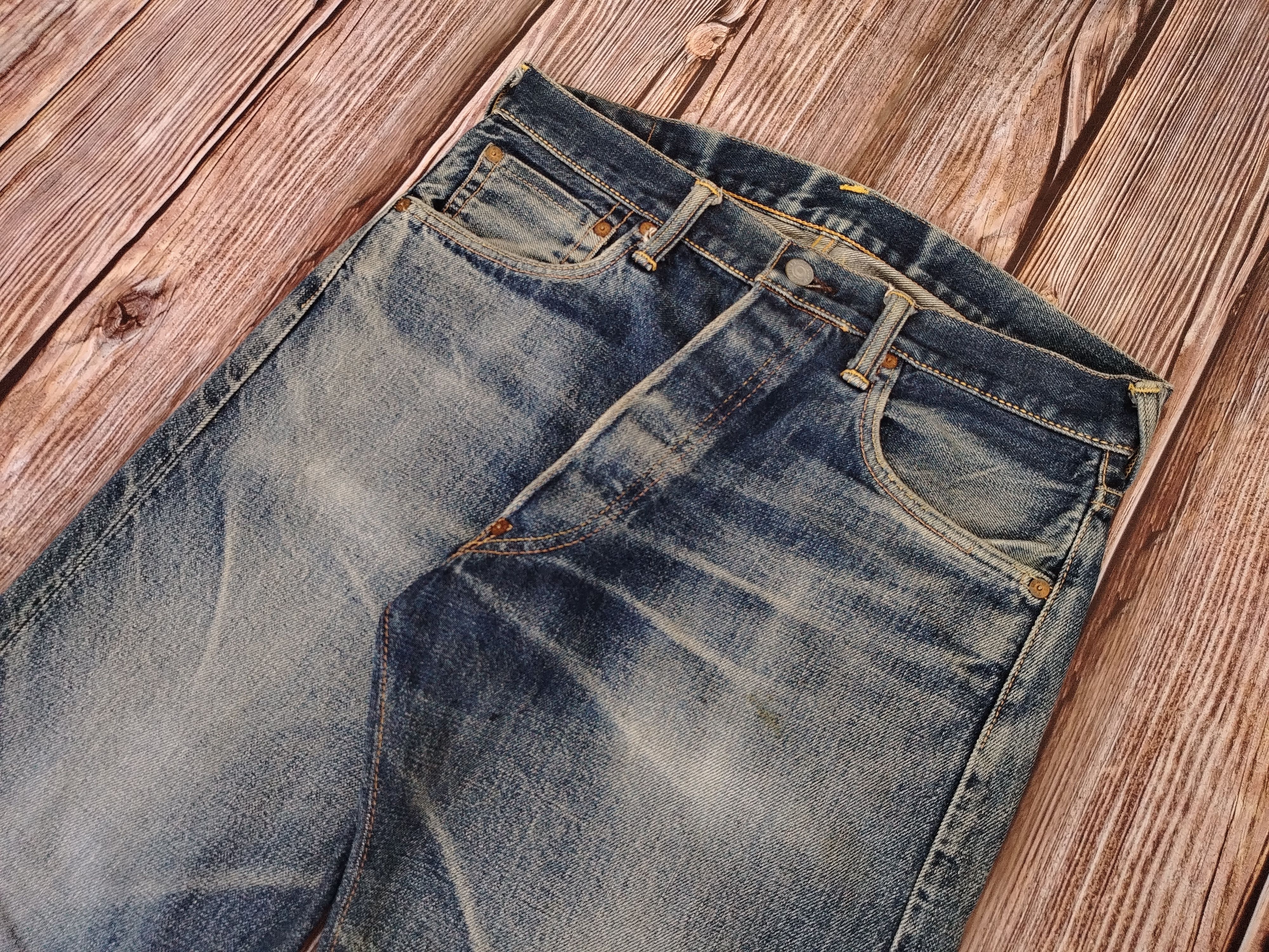 Evisu EVISU Jeans Vintage Distressed Size US 32 / EU 48 - 18 Thumbnail