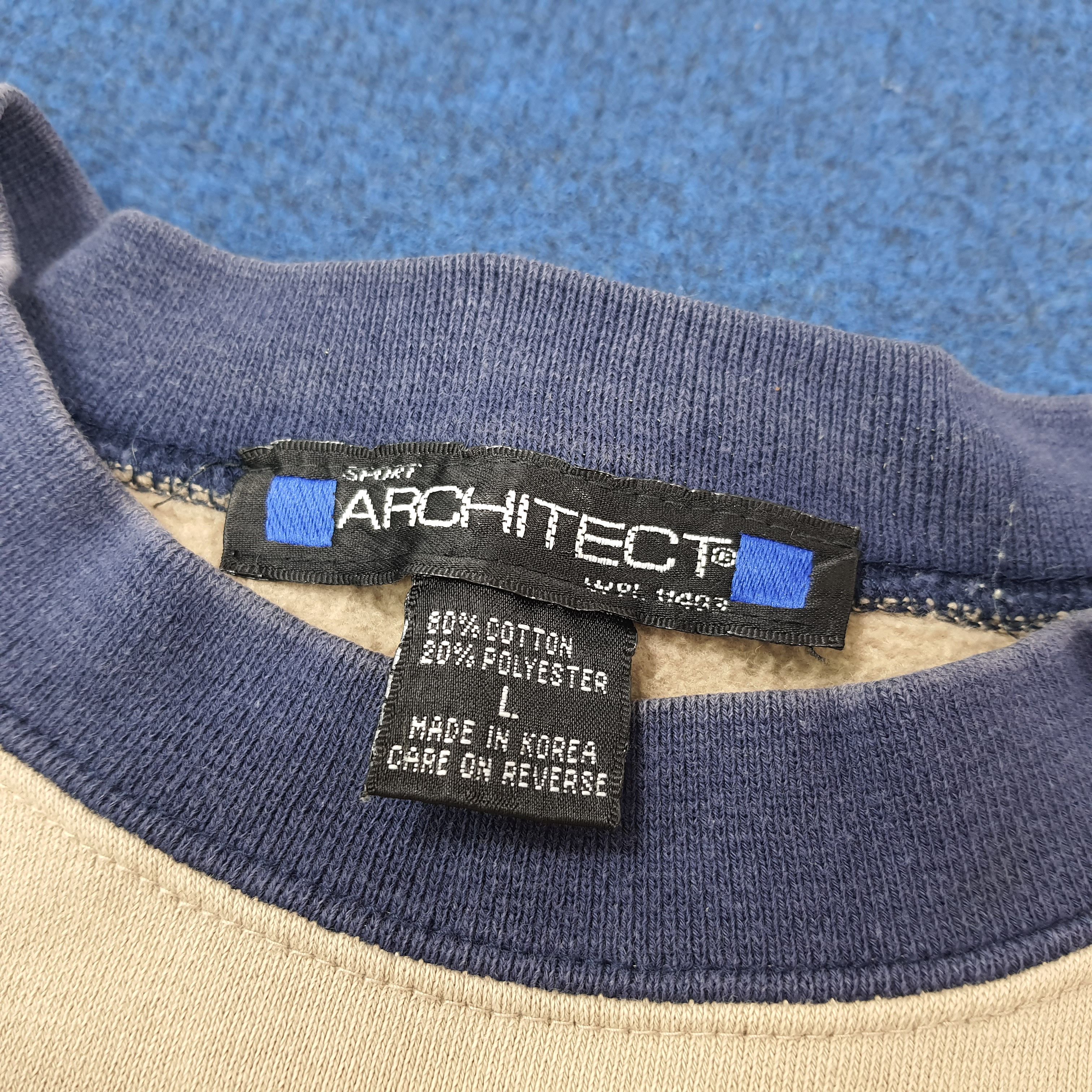 Architect Vintage 90s Architect Golf Graphic Sweatshirt Retro C293N17 Size US L / EU 52-54 / 3 - 5 Thumbnail