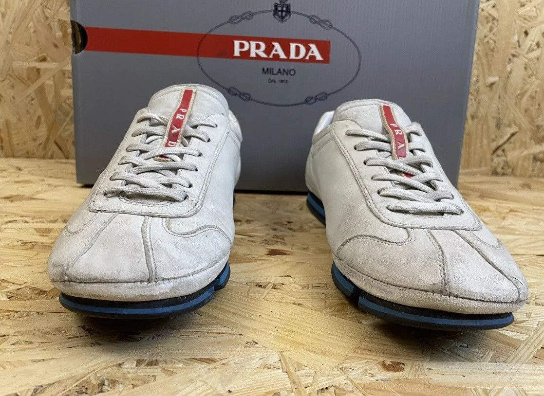 Prada Prada sneakers size 8 US white Size US 8 / EU 41 - 2 Thumbnail